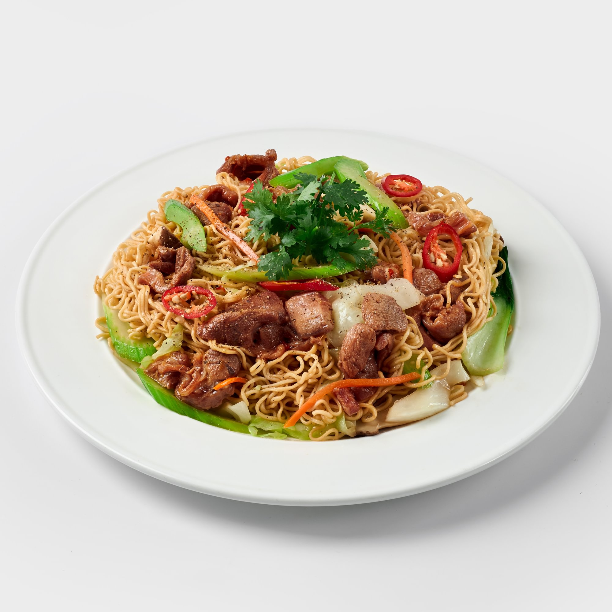 Mì Xào Bò - Stir-Fried Noodles with Beef