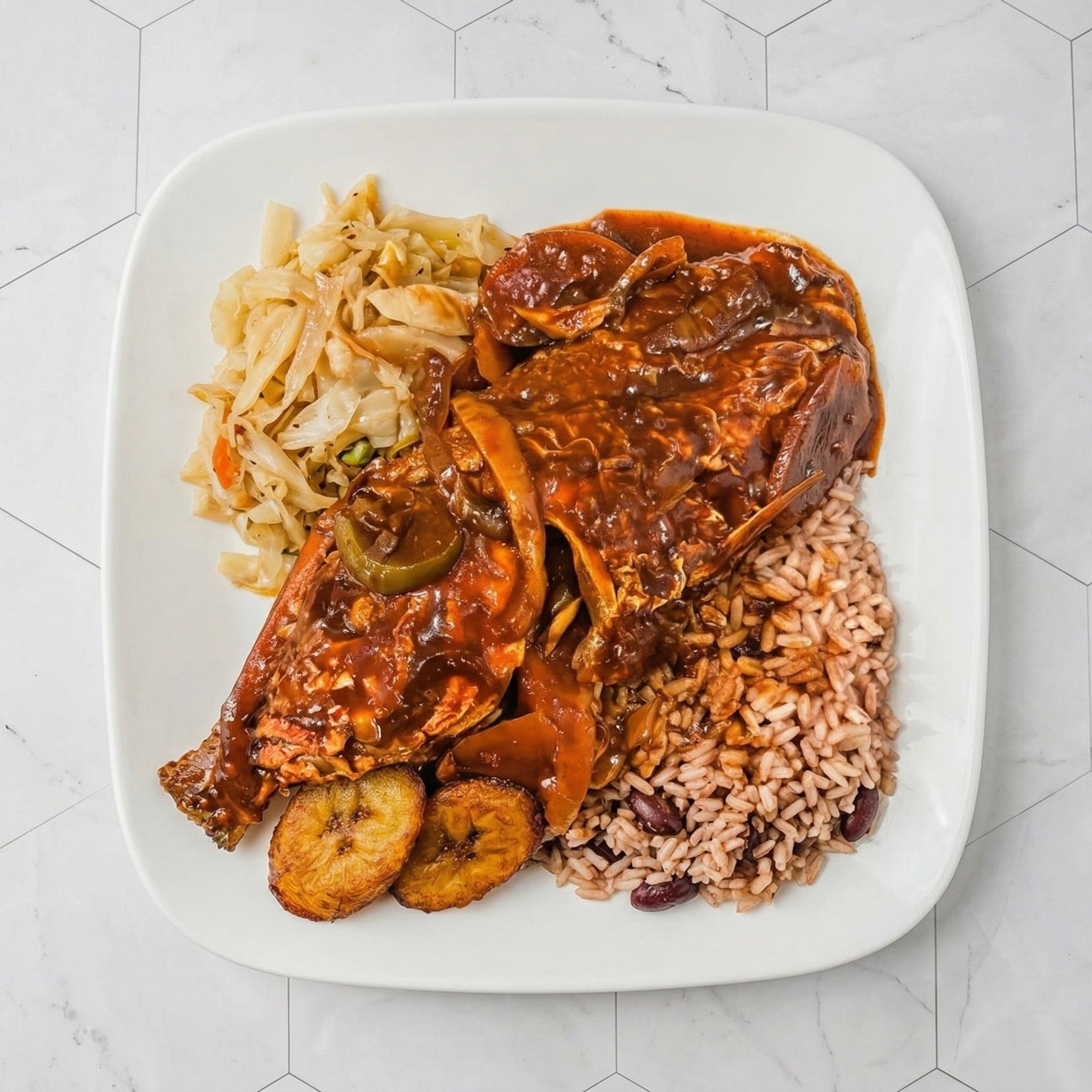 Brown Stew Fish