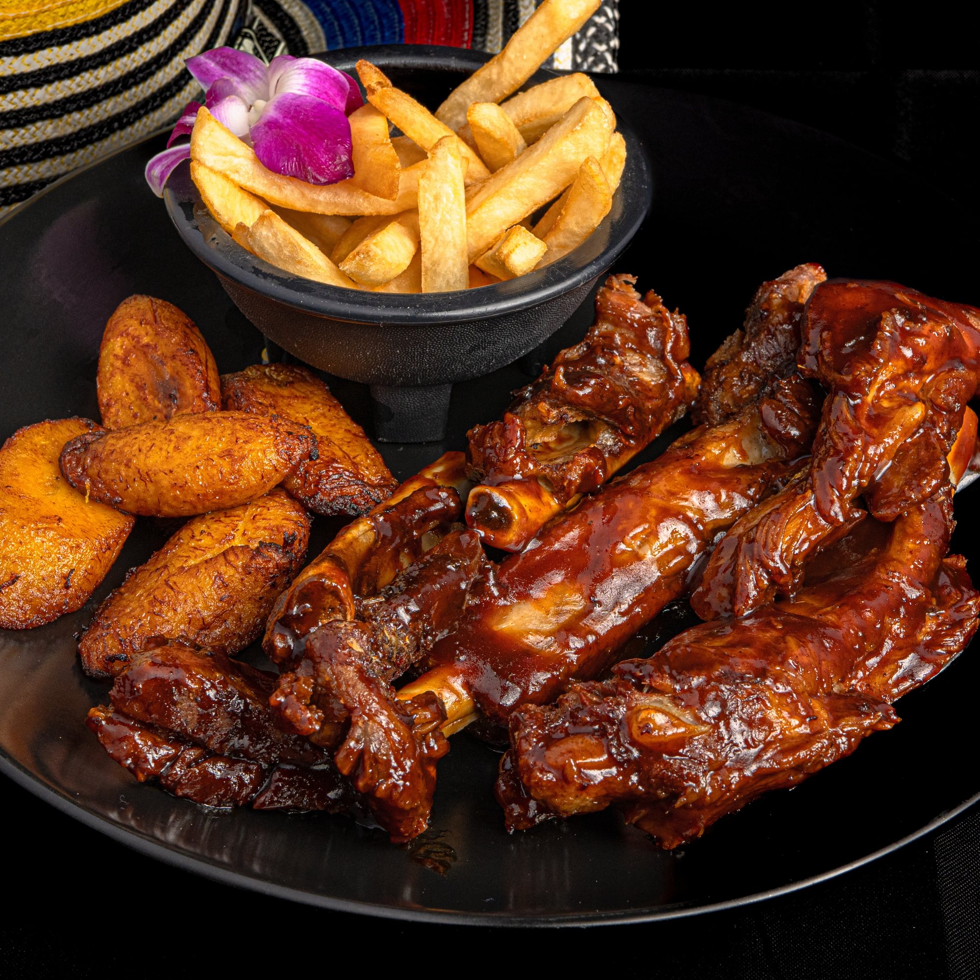 Costilla De Cerdo en Salsa BBQ