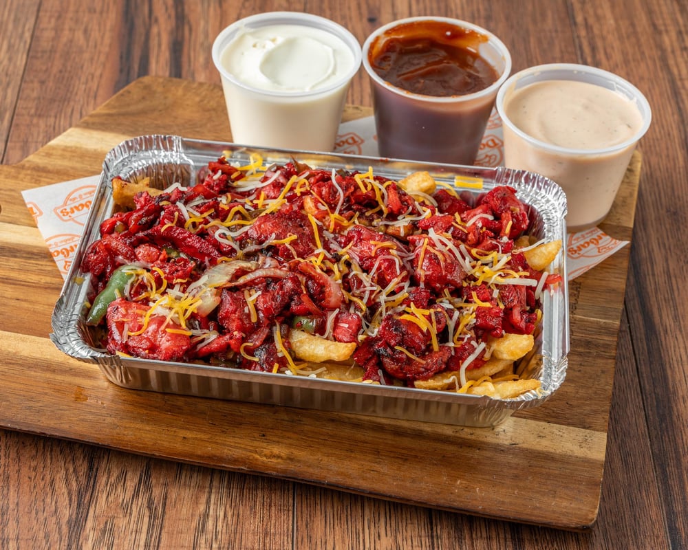 Chicken Gyro Loaded Fries