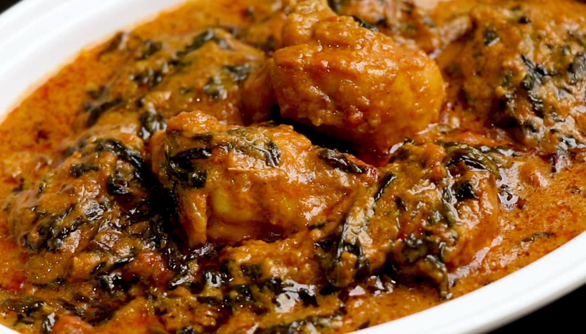 Methi (Fenugreek) Malai Chicken