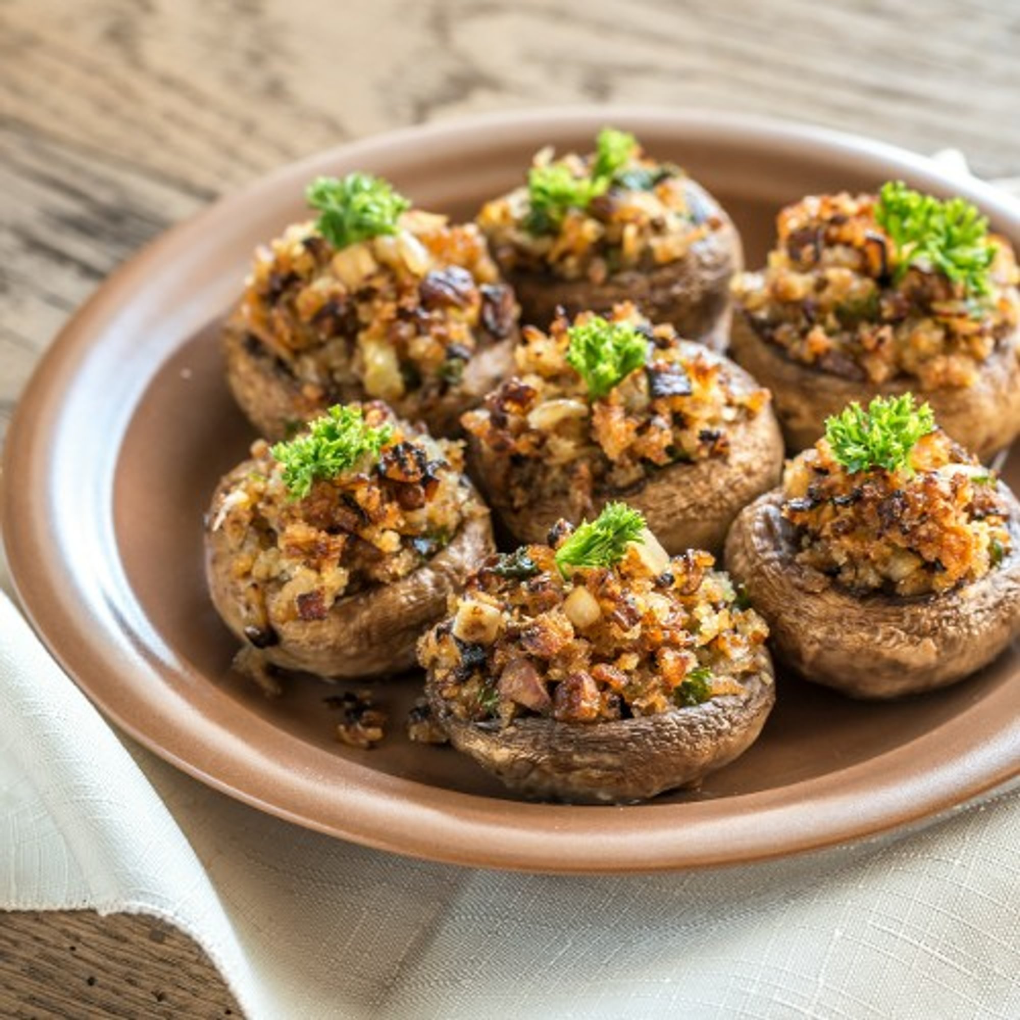 Jumbo Stuffed Mushrooms