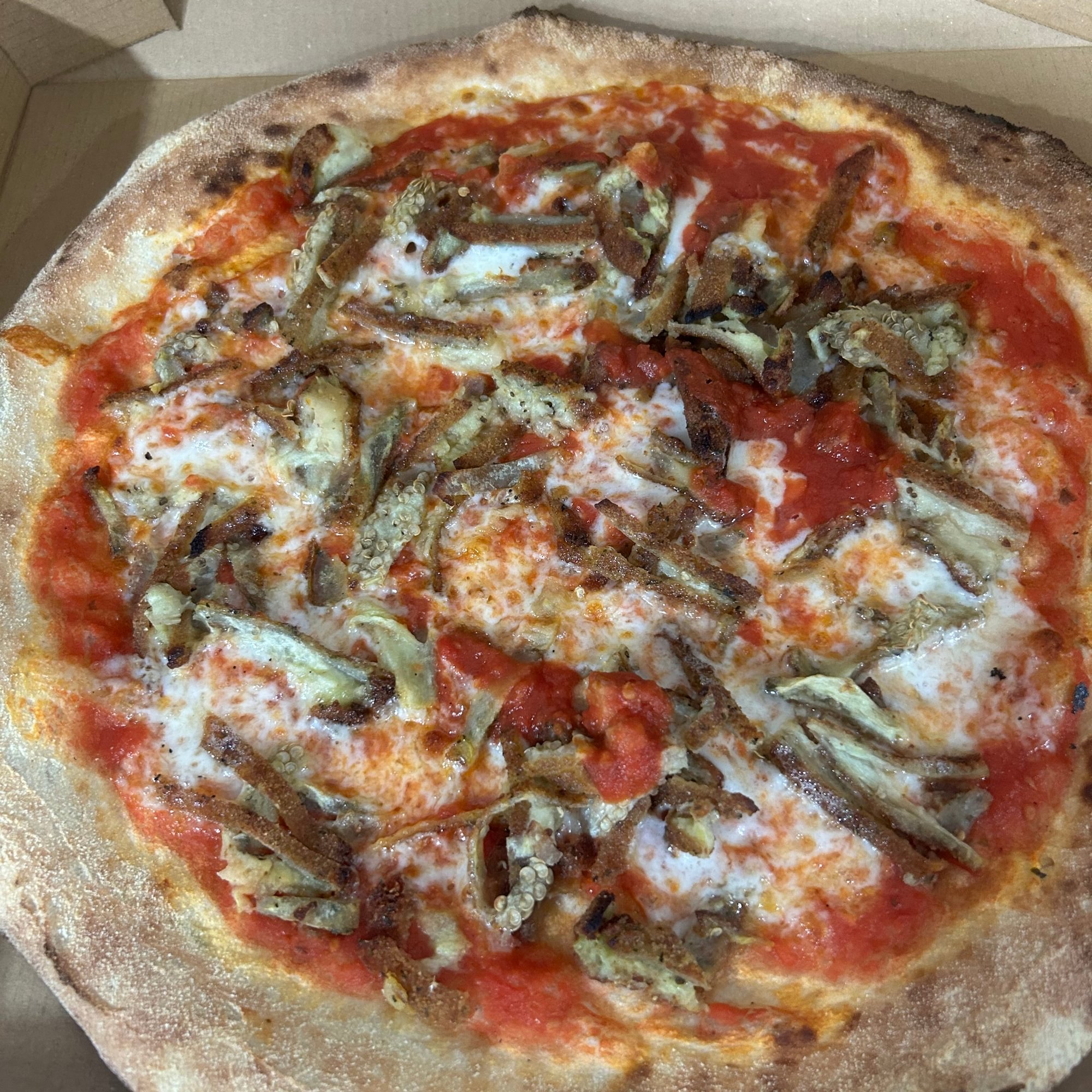 Eggplant Pizza