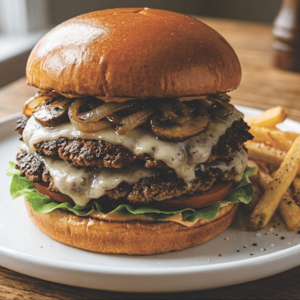 Super Smash Shroom Burger