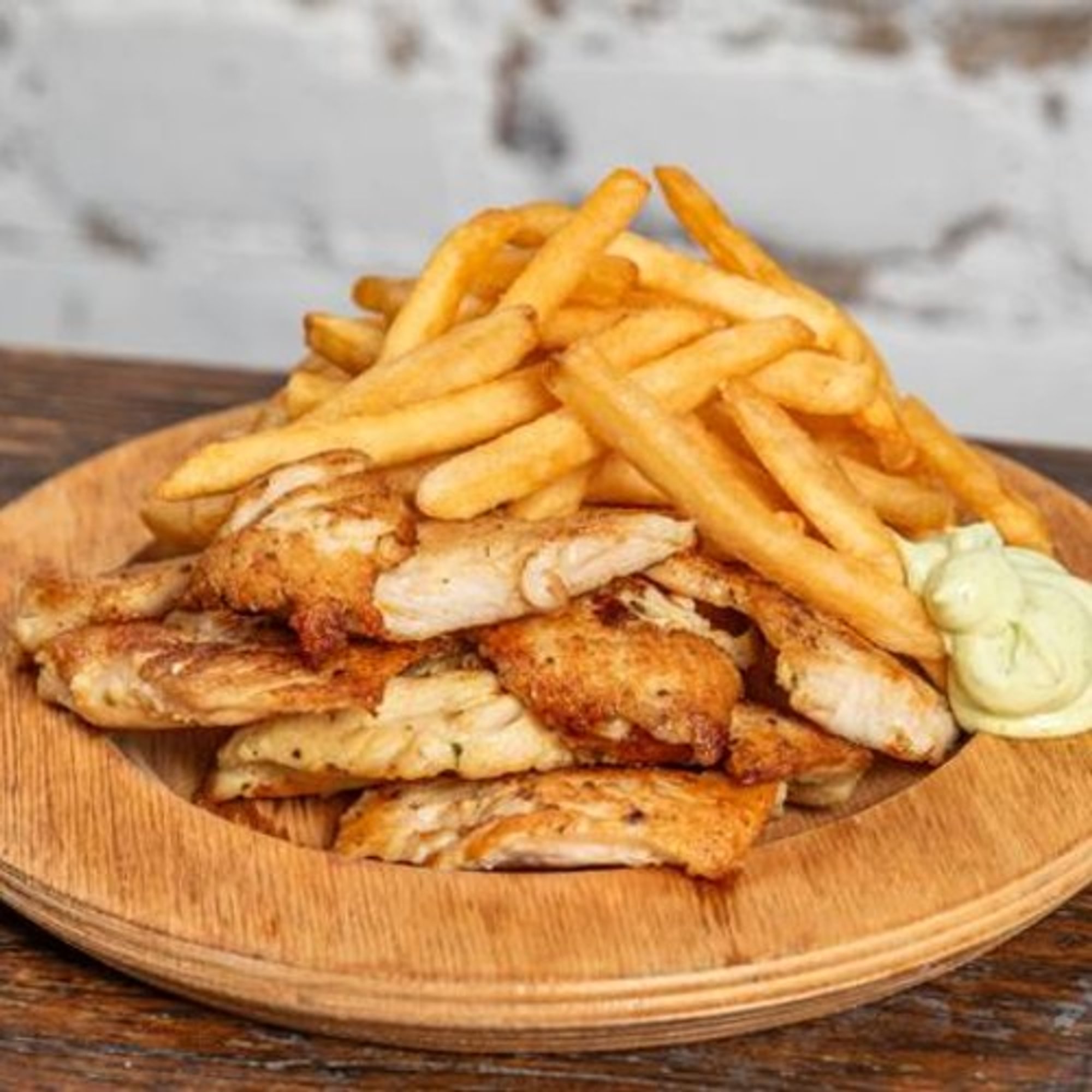 Milanesa Chicken & Fries