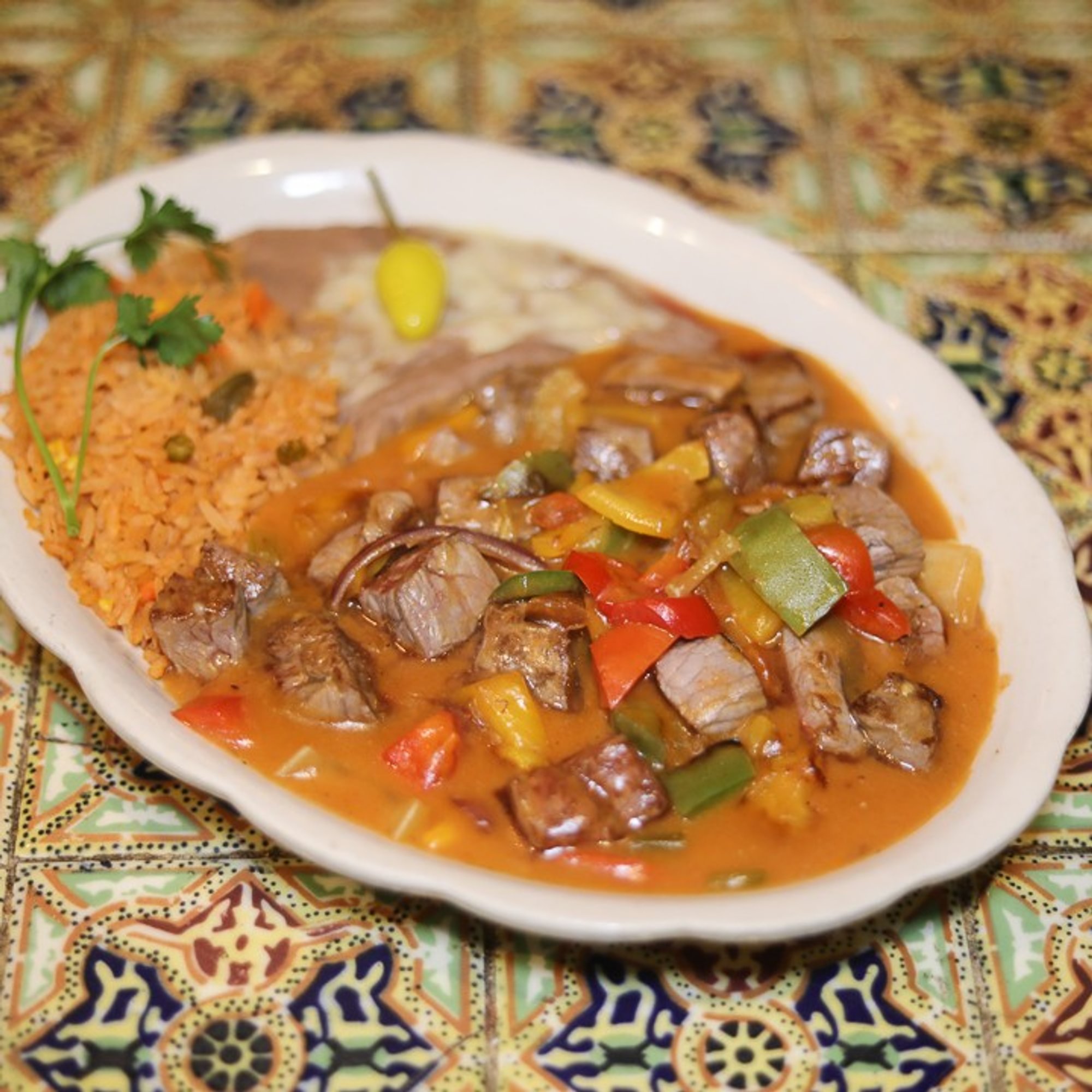 Steak Picado Michoacan Style