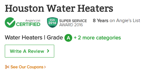 Houston Water Heaters Photo