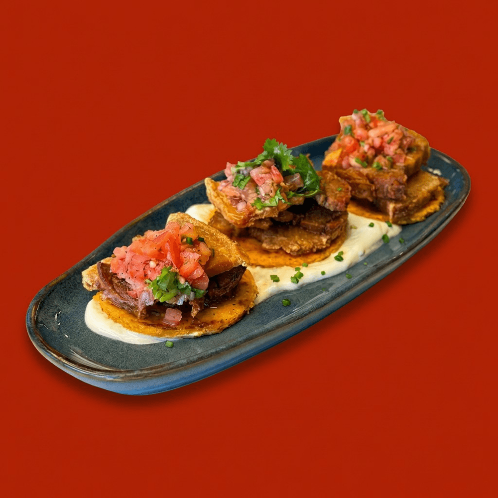 Crispy Pork Arepitas