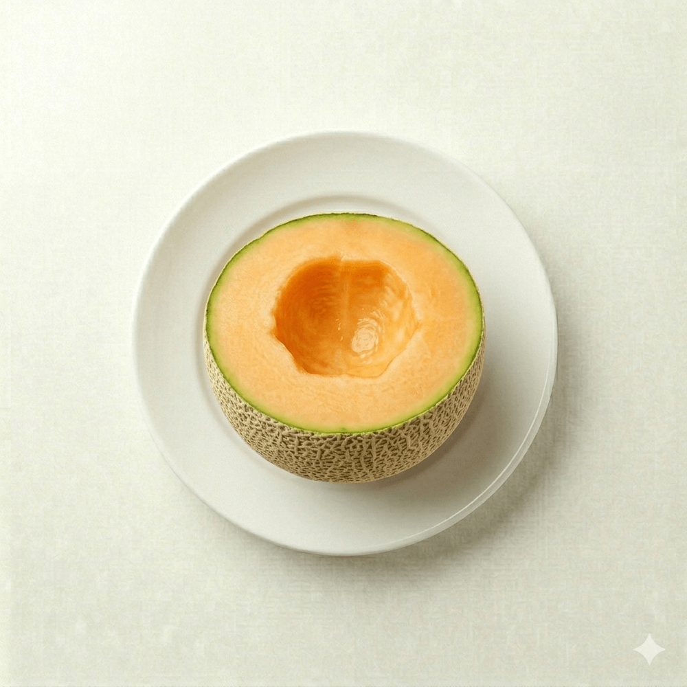 Half Cantaloupe