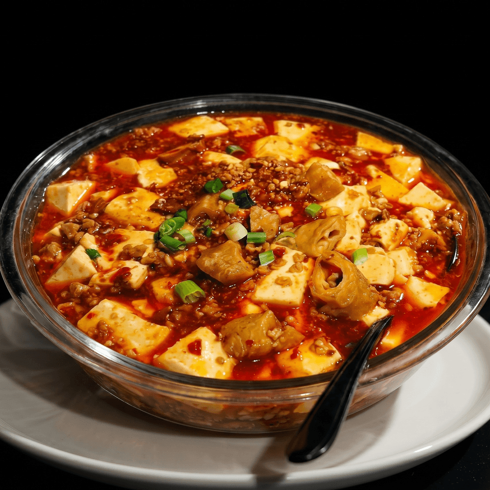Spicy Tofu & Intestine 麻婆肥肠