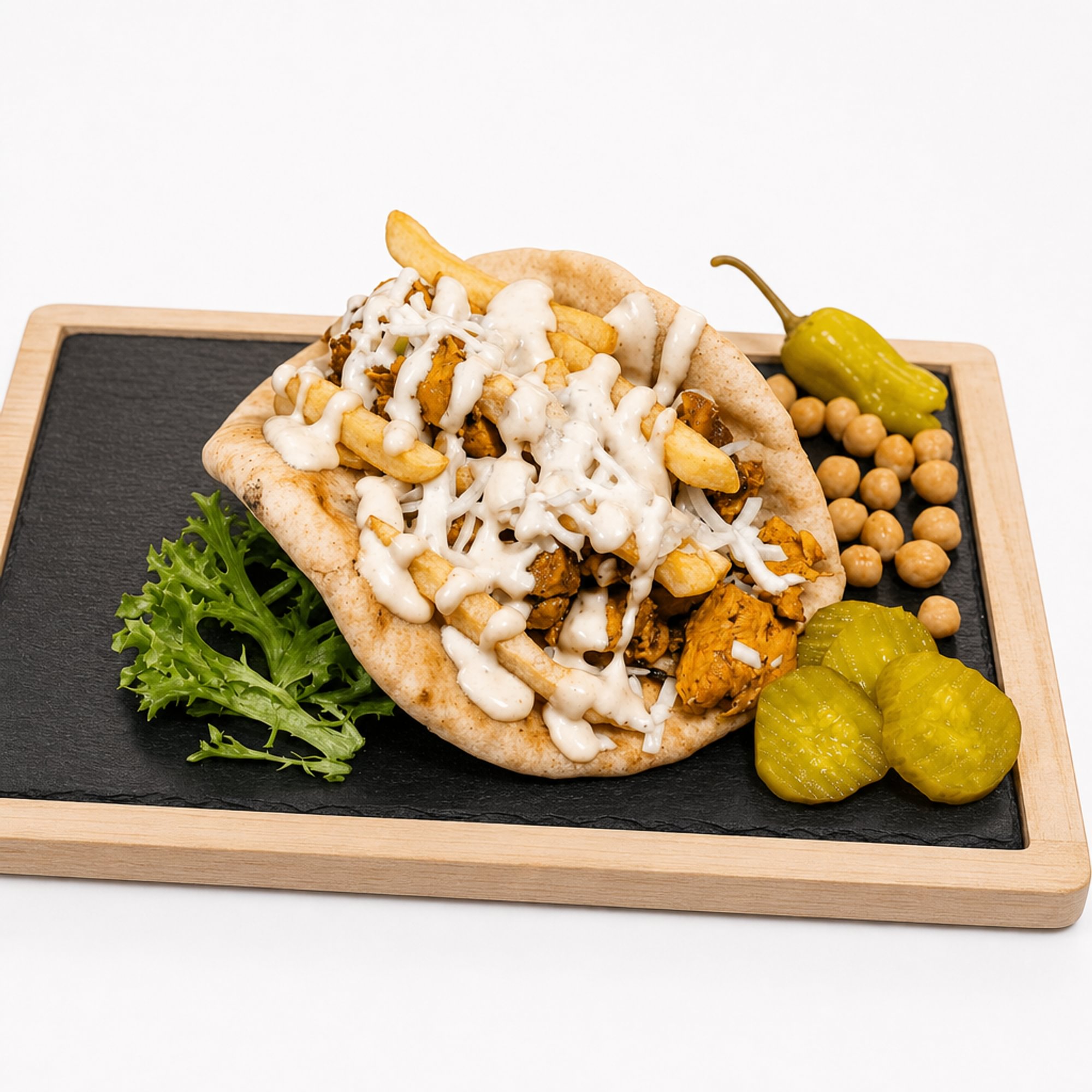 Chicken Cheese Pita