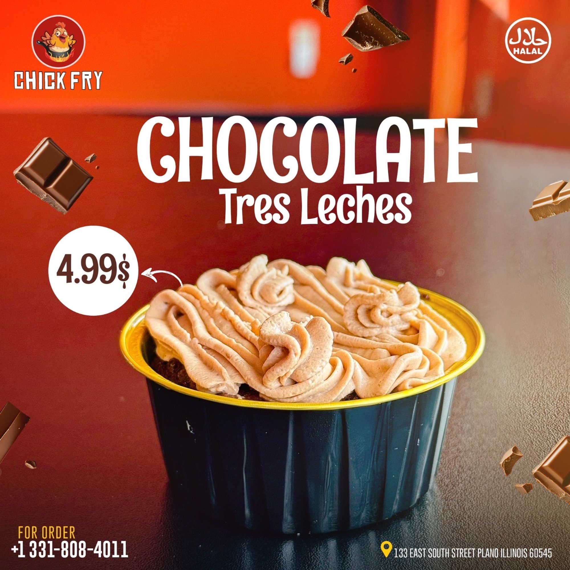 Tres Leches Chocolate 6oz
