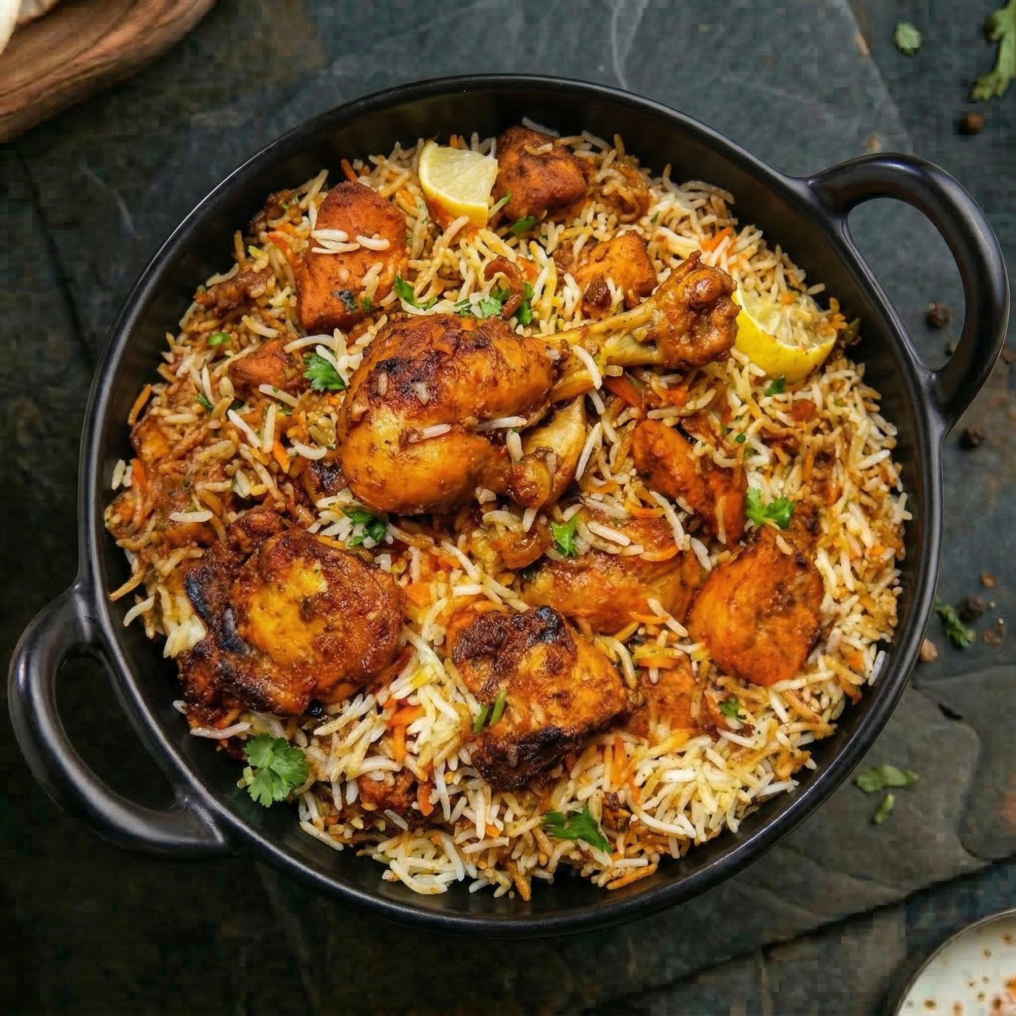 Chicken Fry Piece Biryani