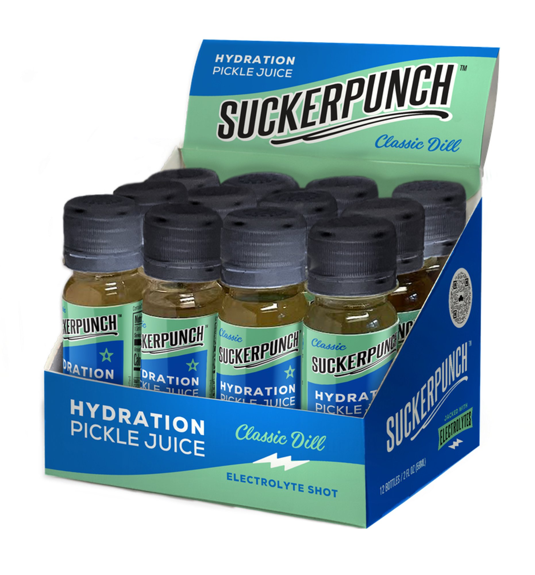 2oz Dill Pickle Juice Electrolyte Shot