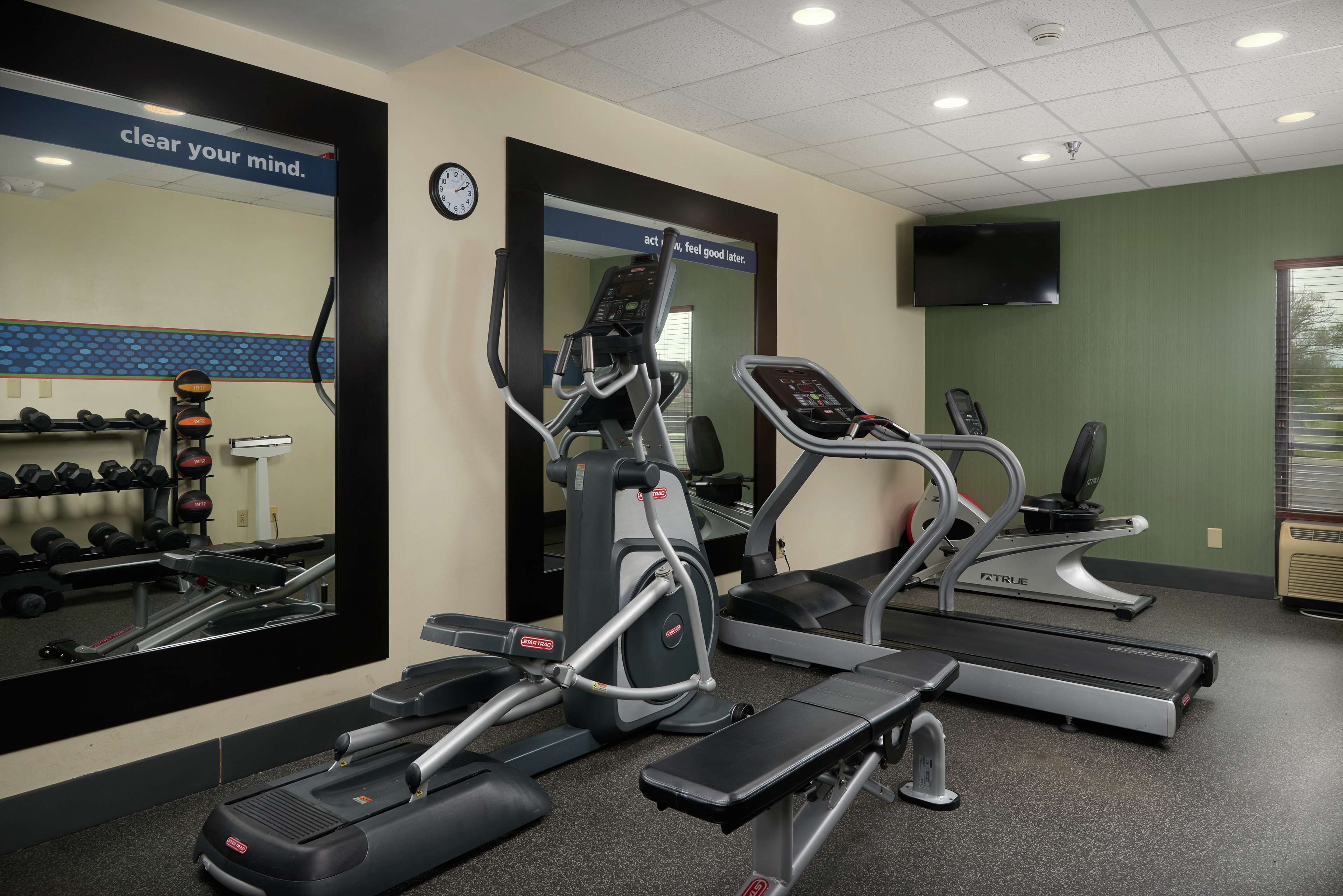 Health club  fitness center  gym