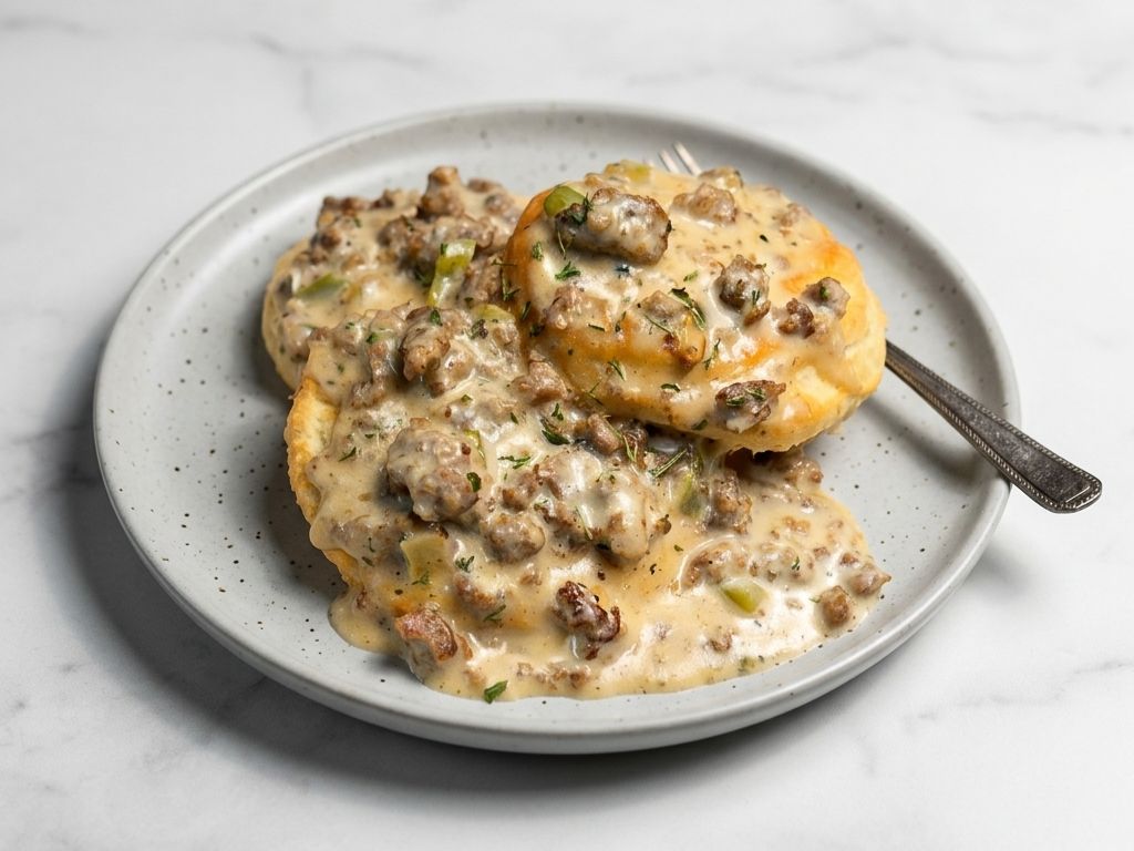 Gravy Biscuit Pork