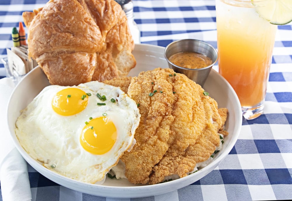 Catfish Grits & Eggs