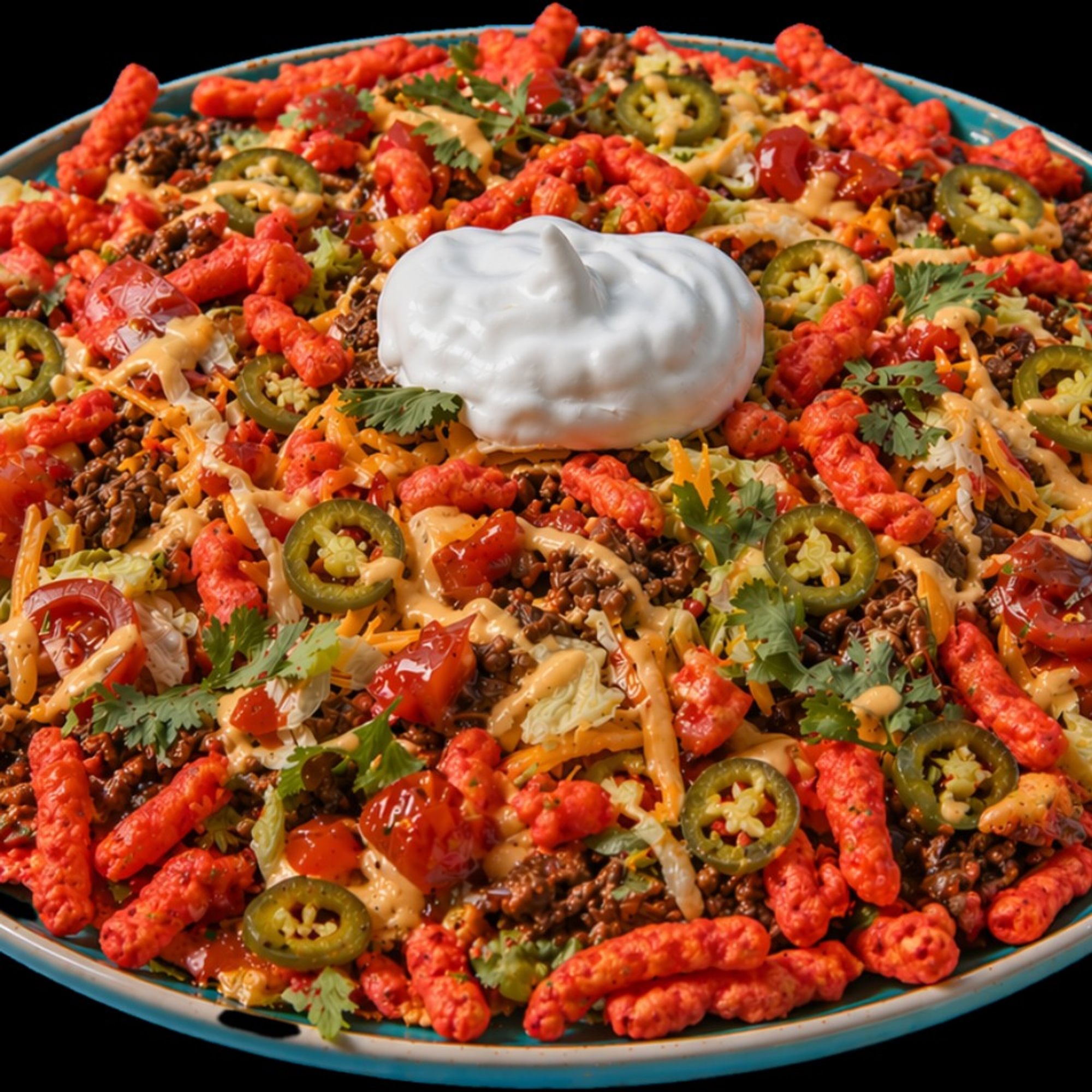 Flamin' Hot Cheetos Nachos