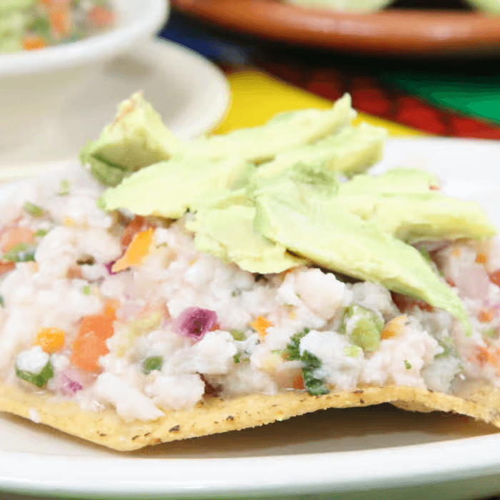 Tostada de Ceviche (Fish)