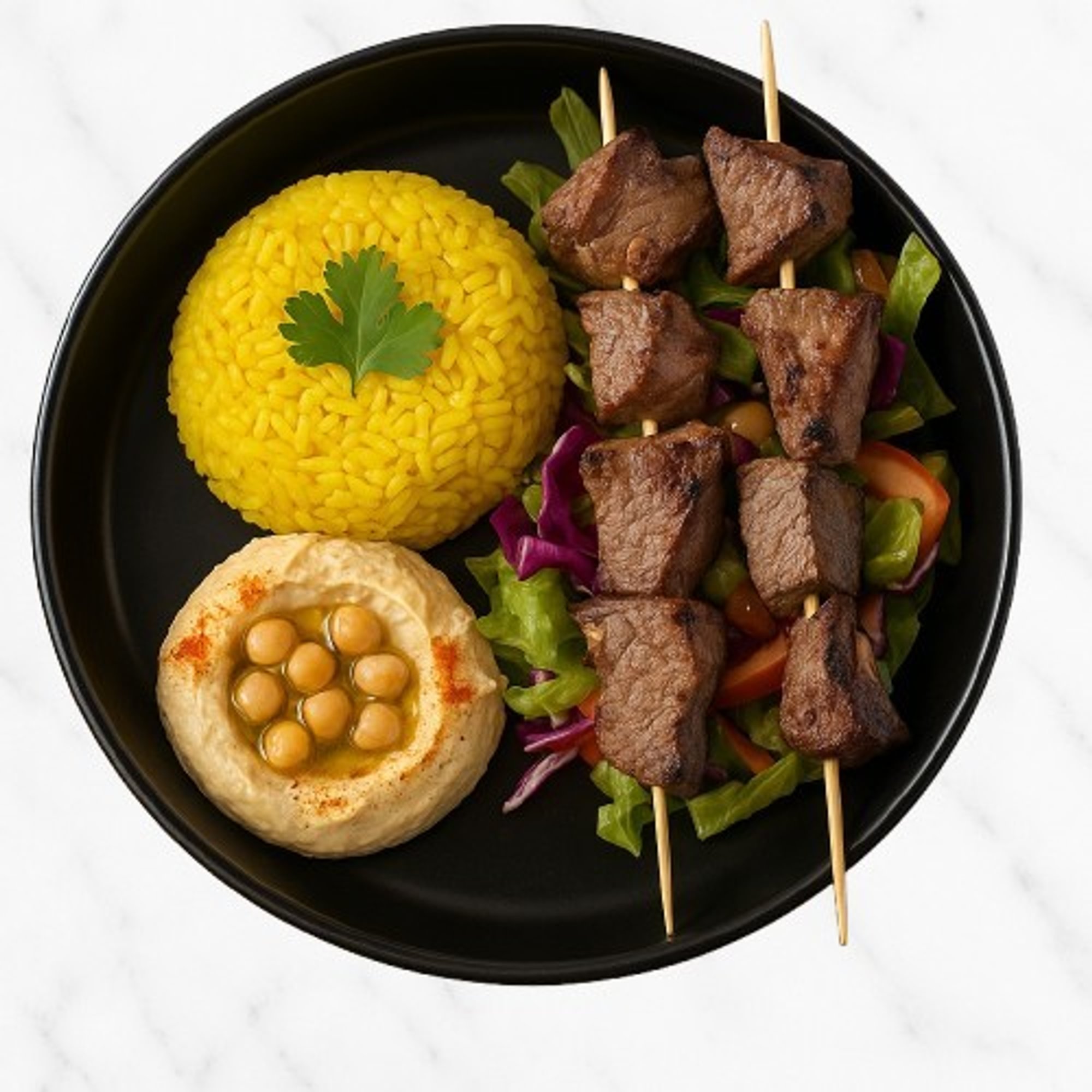 Lamb Shish Kabob Entree