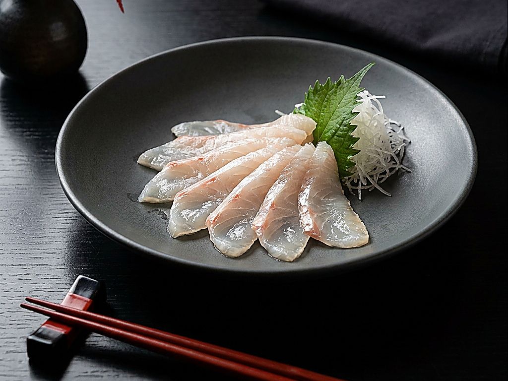 Snapper Sashimi (Tai)