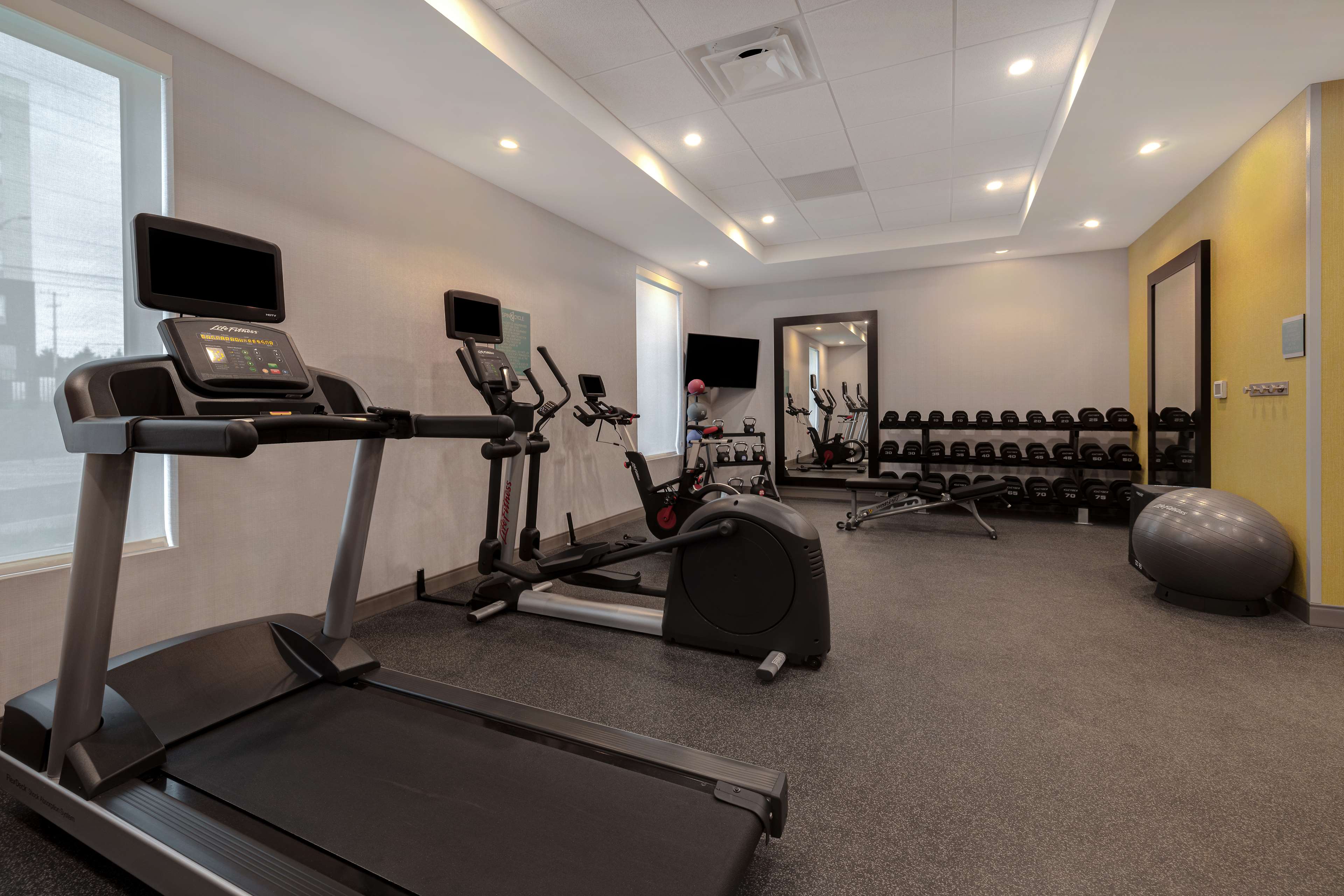 Health club  fitness center  gym
