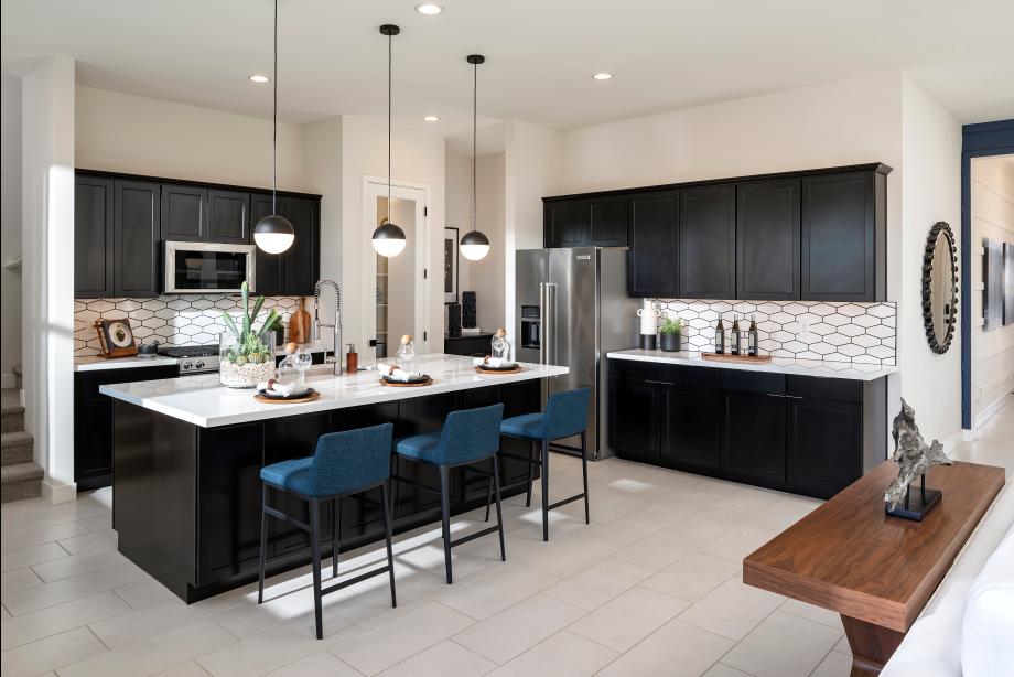 Well-appointed kitchens with stainless steel appliances