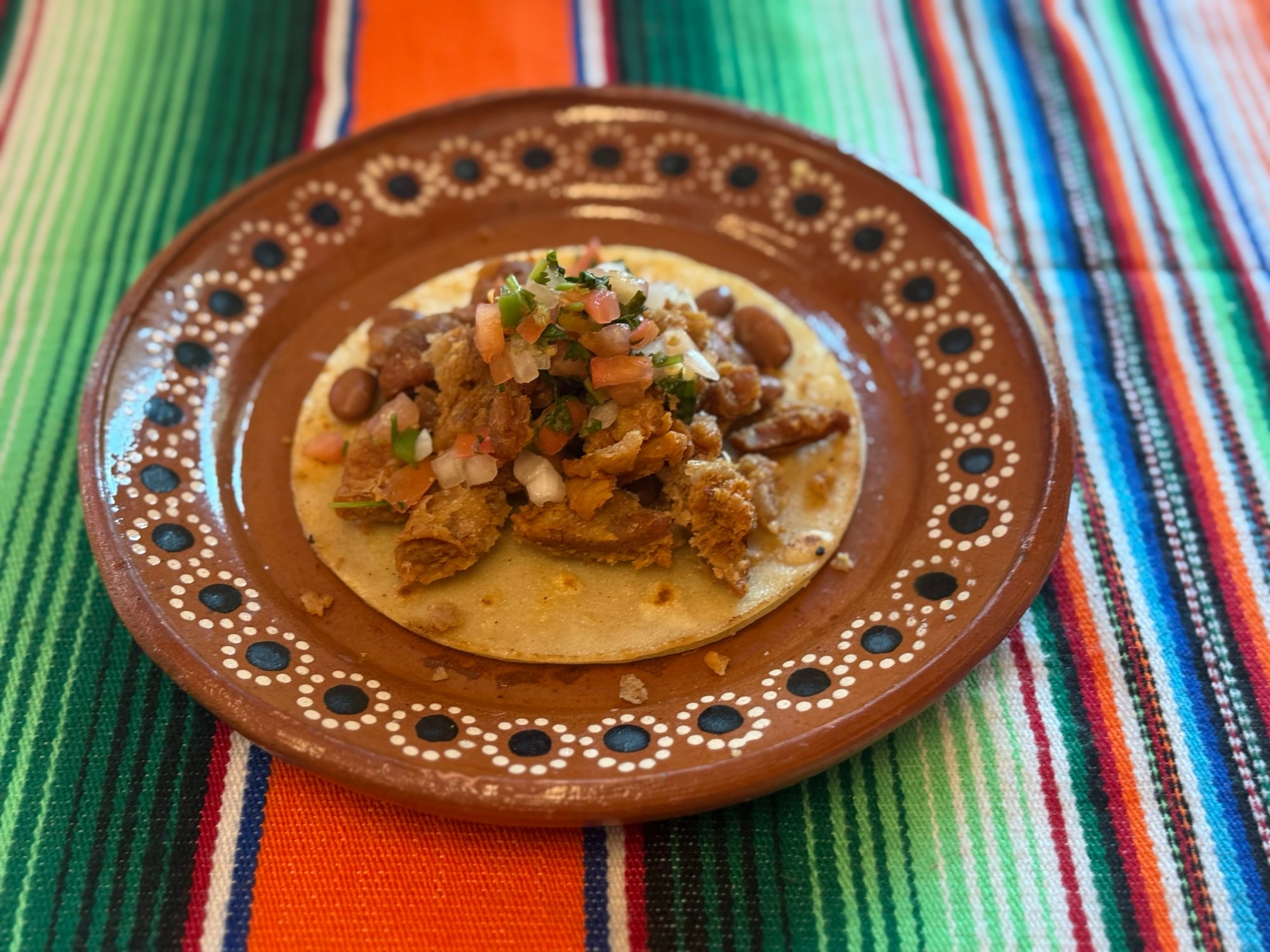 Chicharron Taco