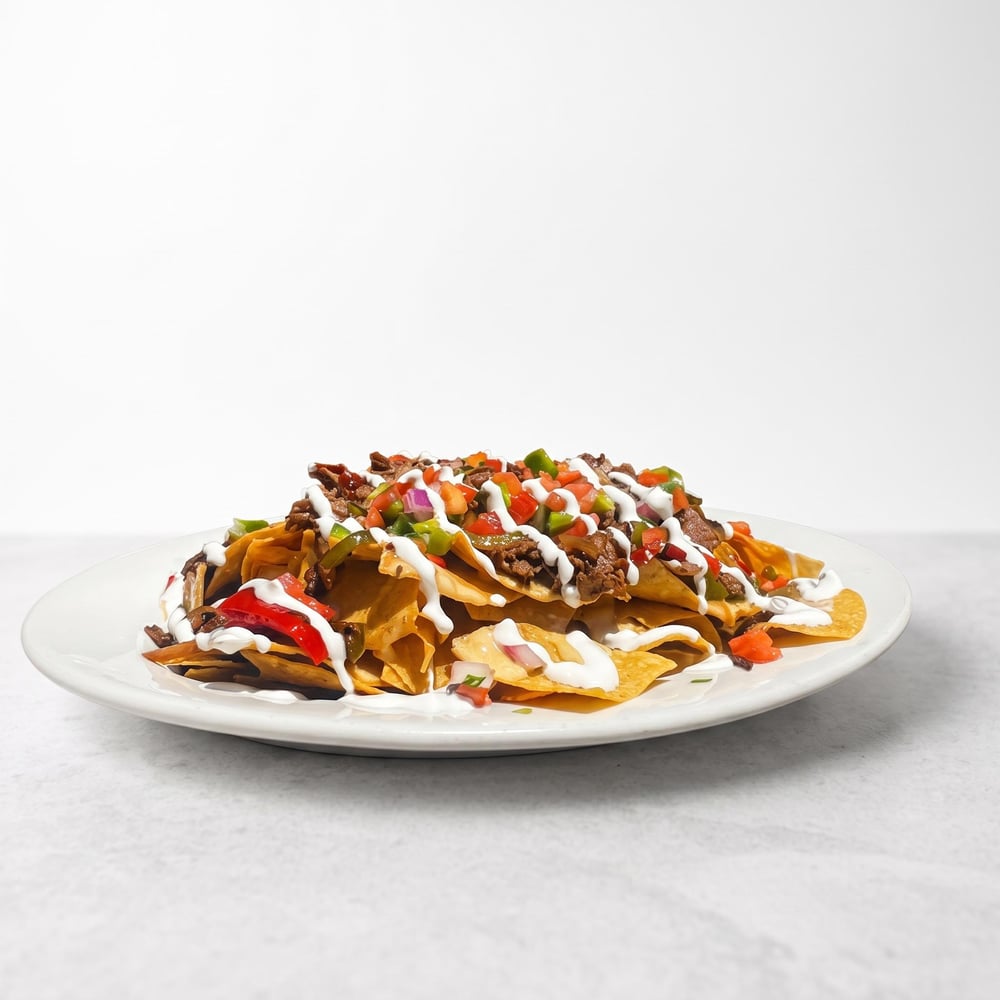 Philly Cheesesteak Nachos