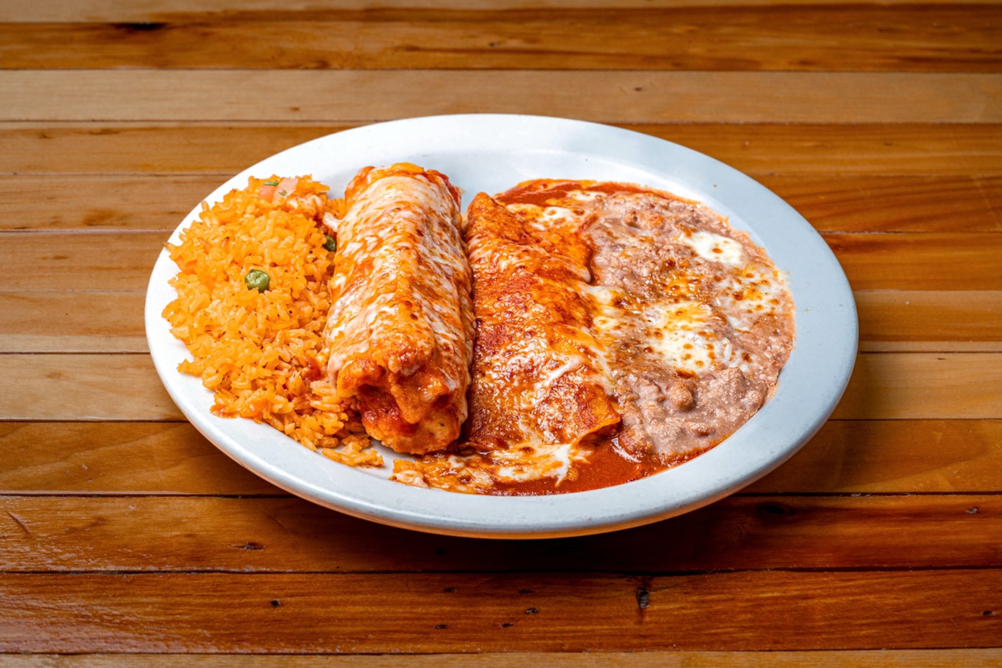 4. Enchilada y Tamale Combo