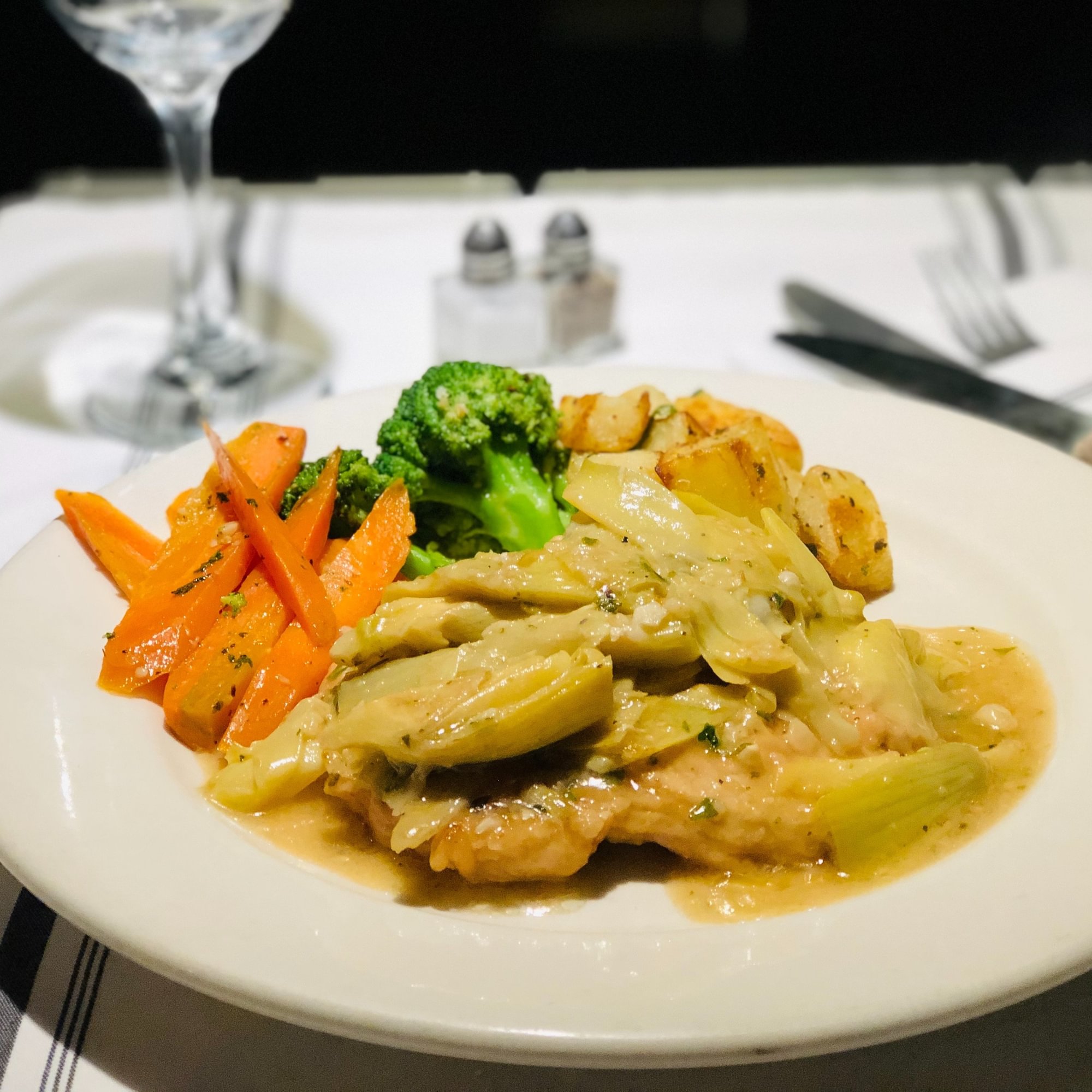 Pollo Al Carciofi