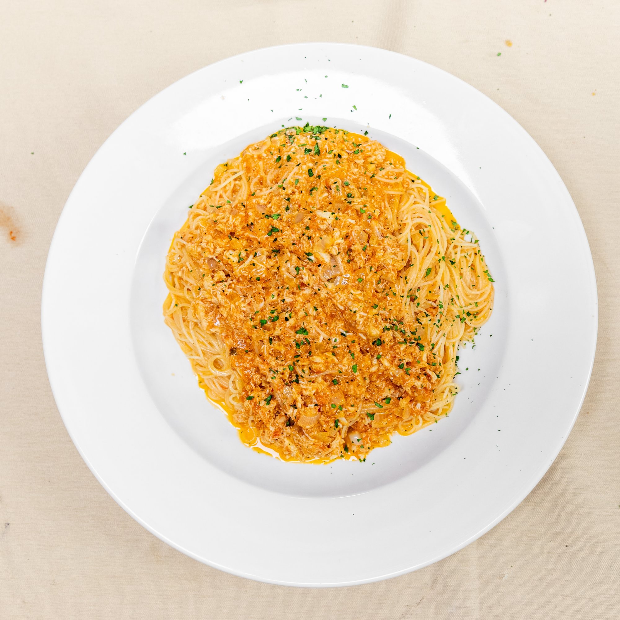Capellini Crab Meat