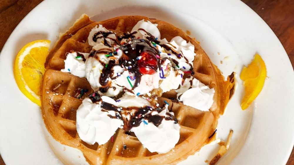 Waffle Sundae