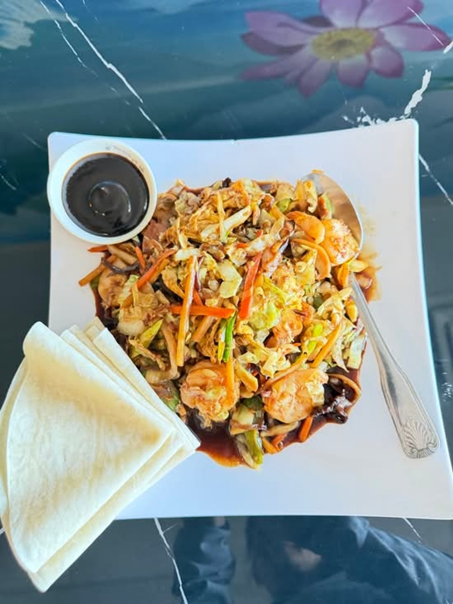 Mu Shu Shrimp