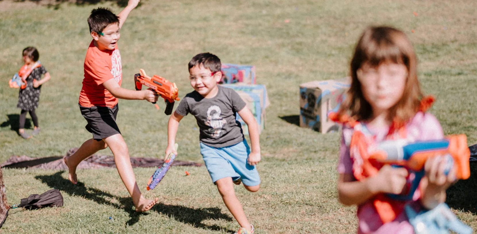 Nerfpalooza | Archery Tag - Bubble Soccer - Nerf Gun Party