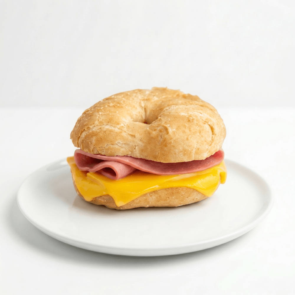 Grilled Cheese Bagel With Protein Sandwich