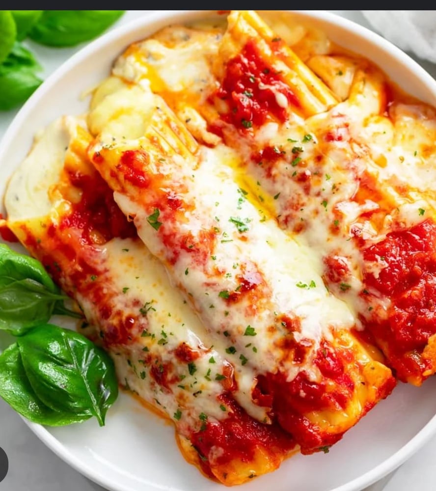 Baked Manicotti Dinner (2)