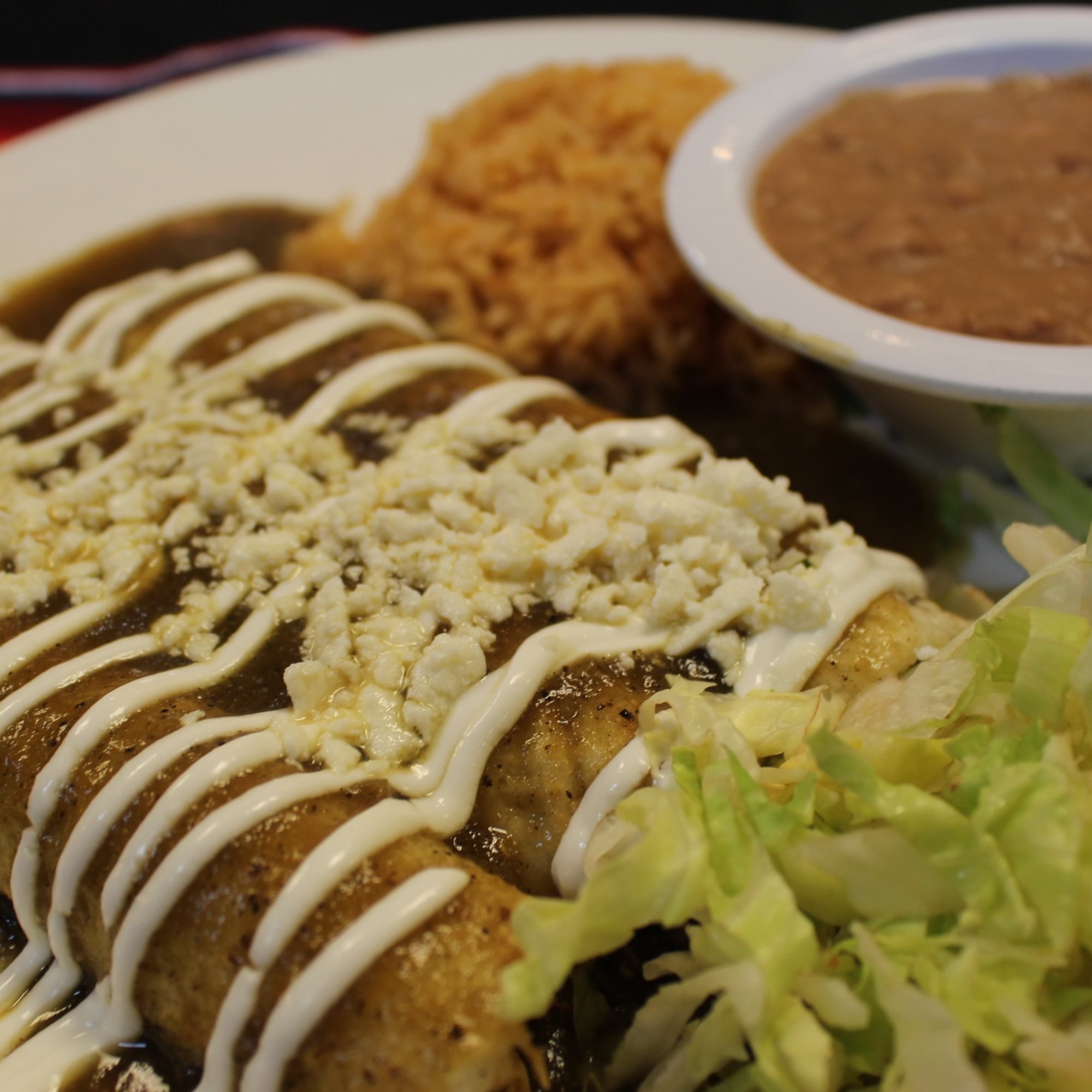 Las Enchiladas De Queso