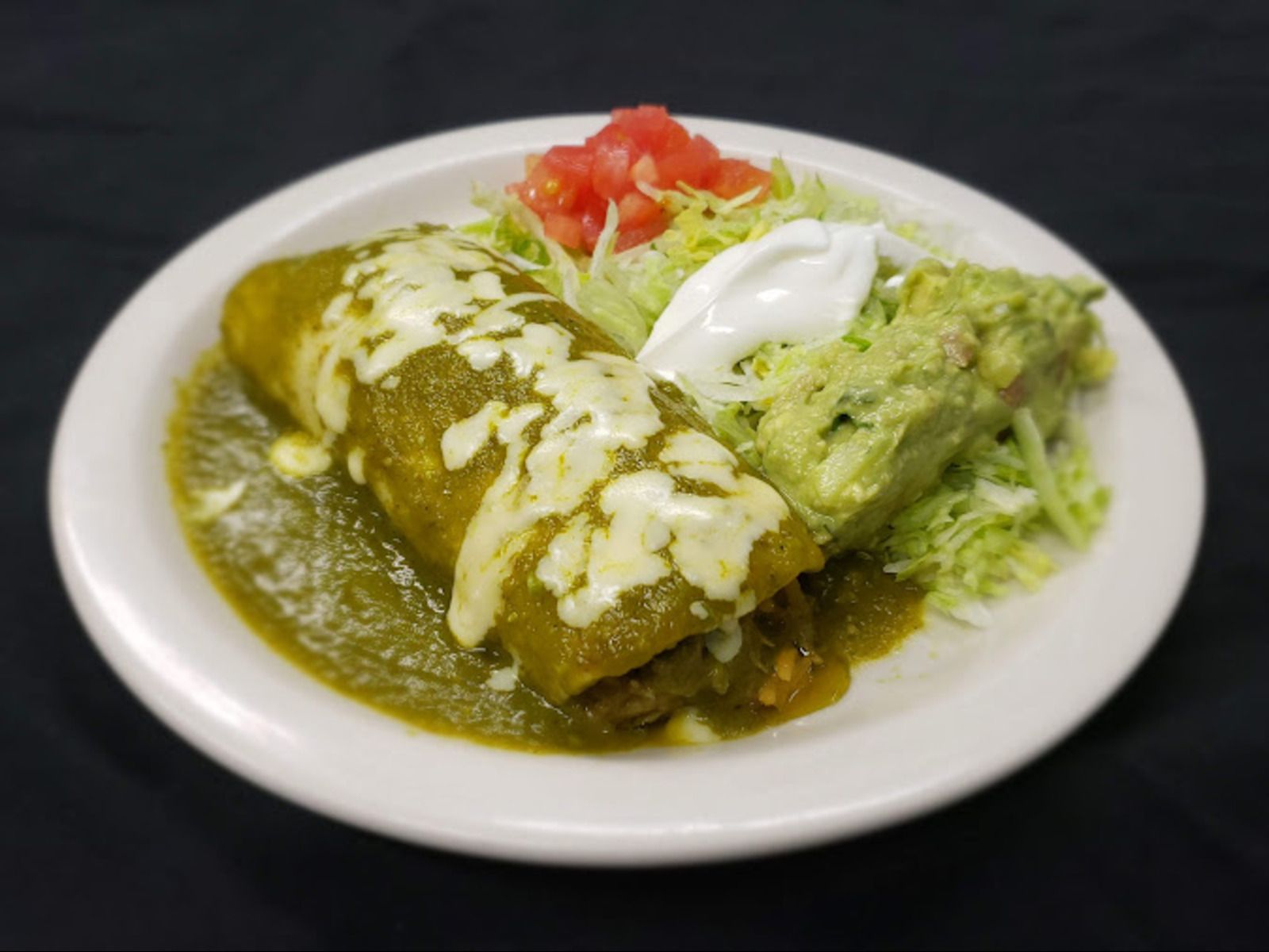 Lunch Burrito Verde