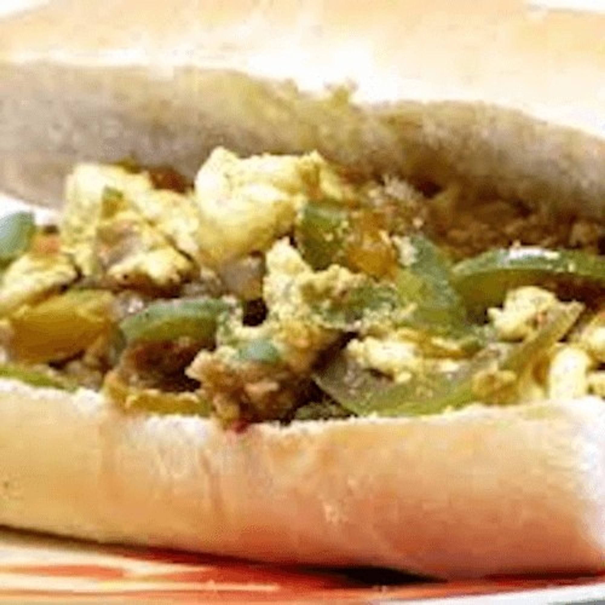 Peppers & Eggs Hero