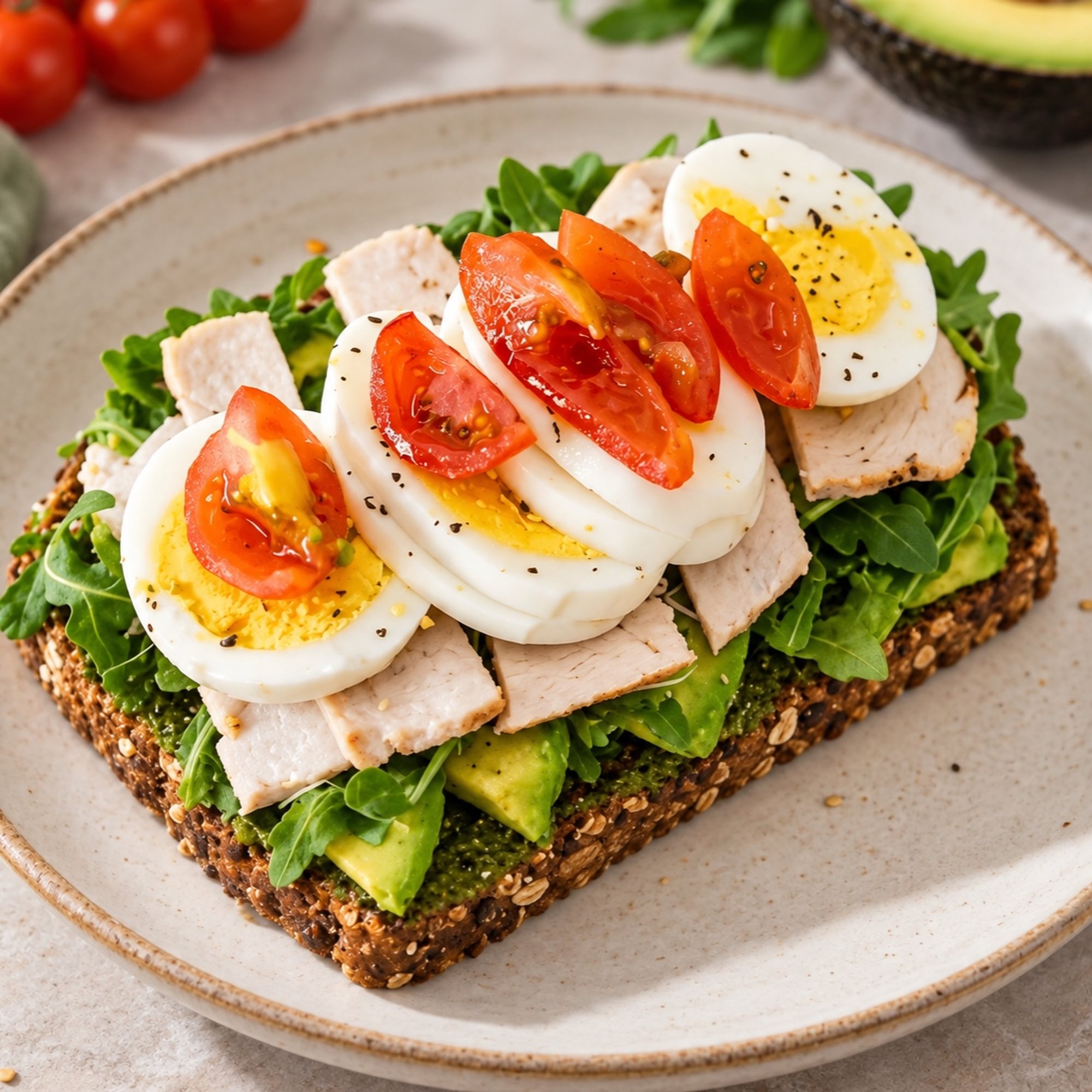 Protein-Packed Avocado Toast