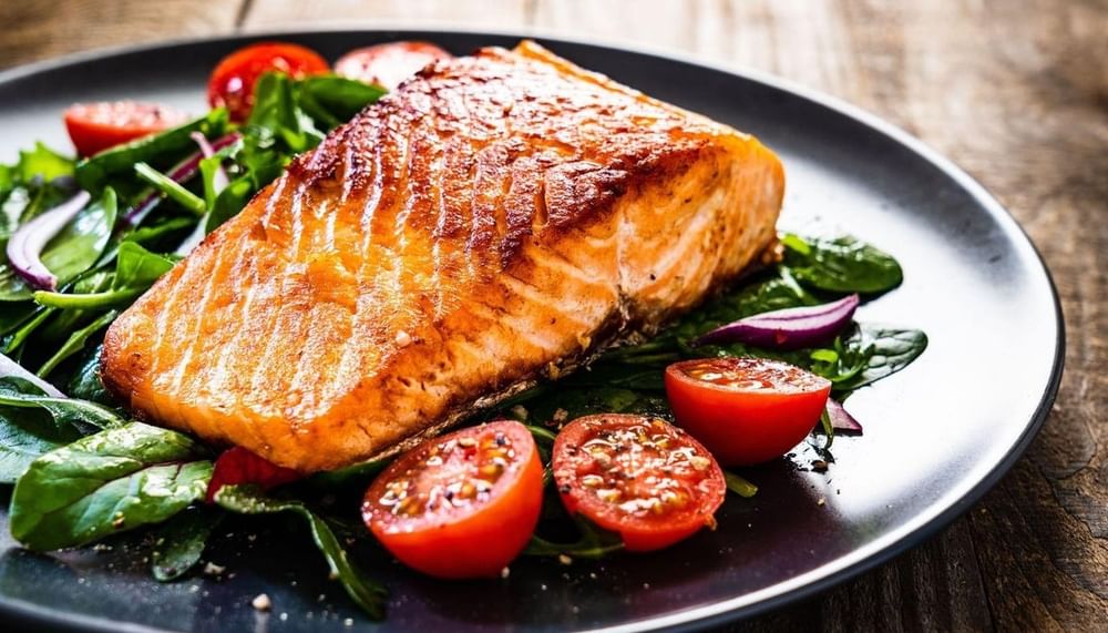 Grilled Atlantic Salmon
