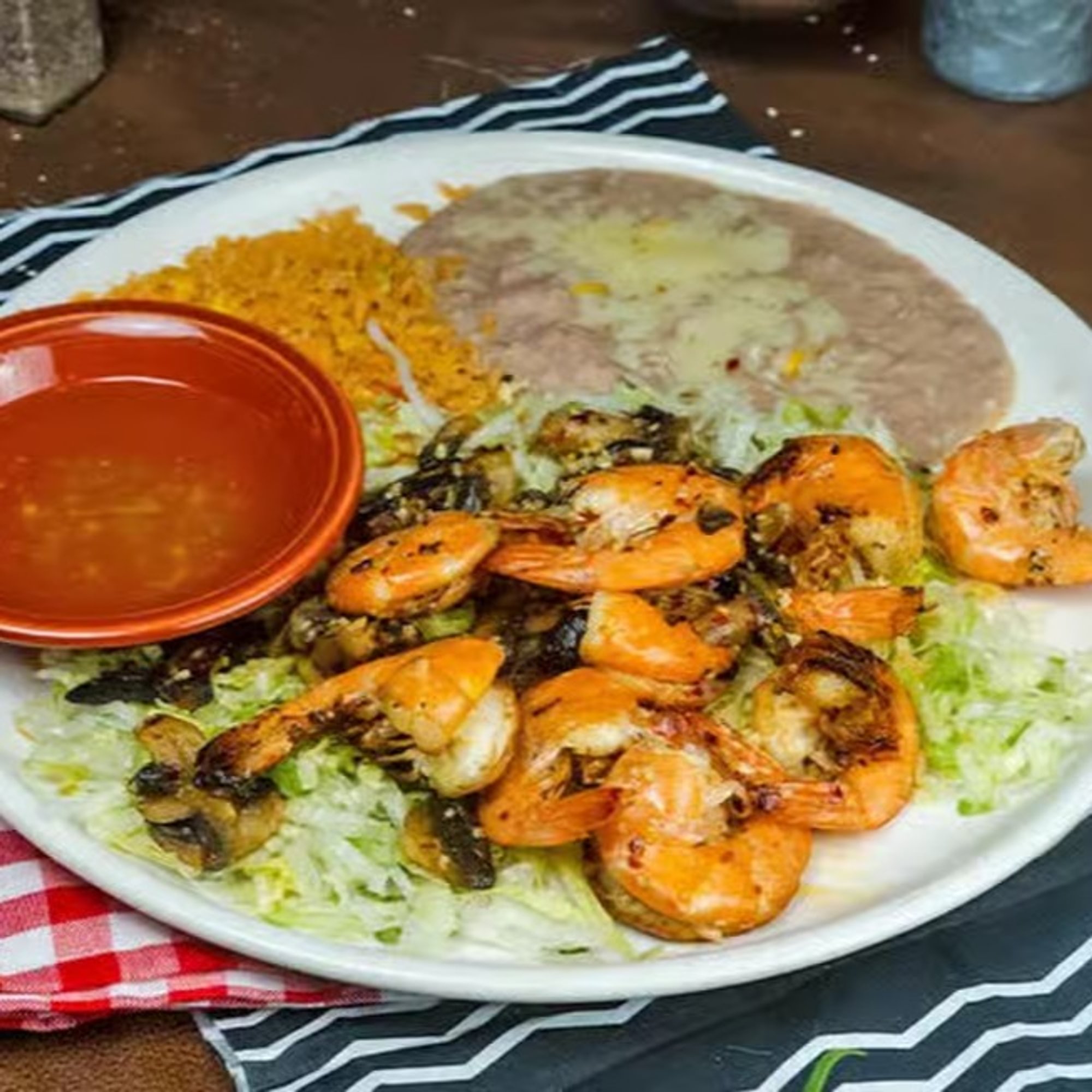 Camarones Al Mojo De Ajo