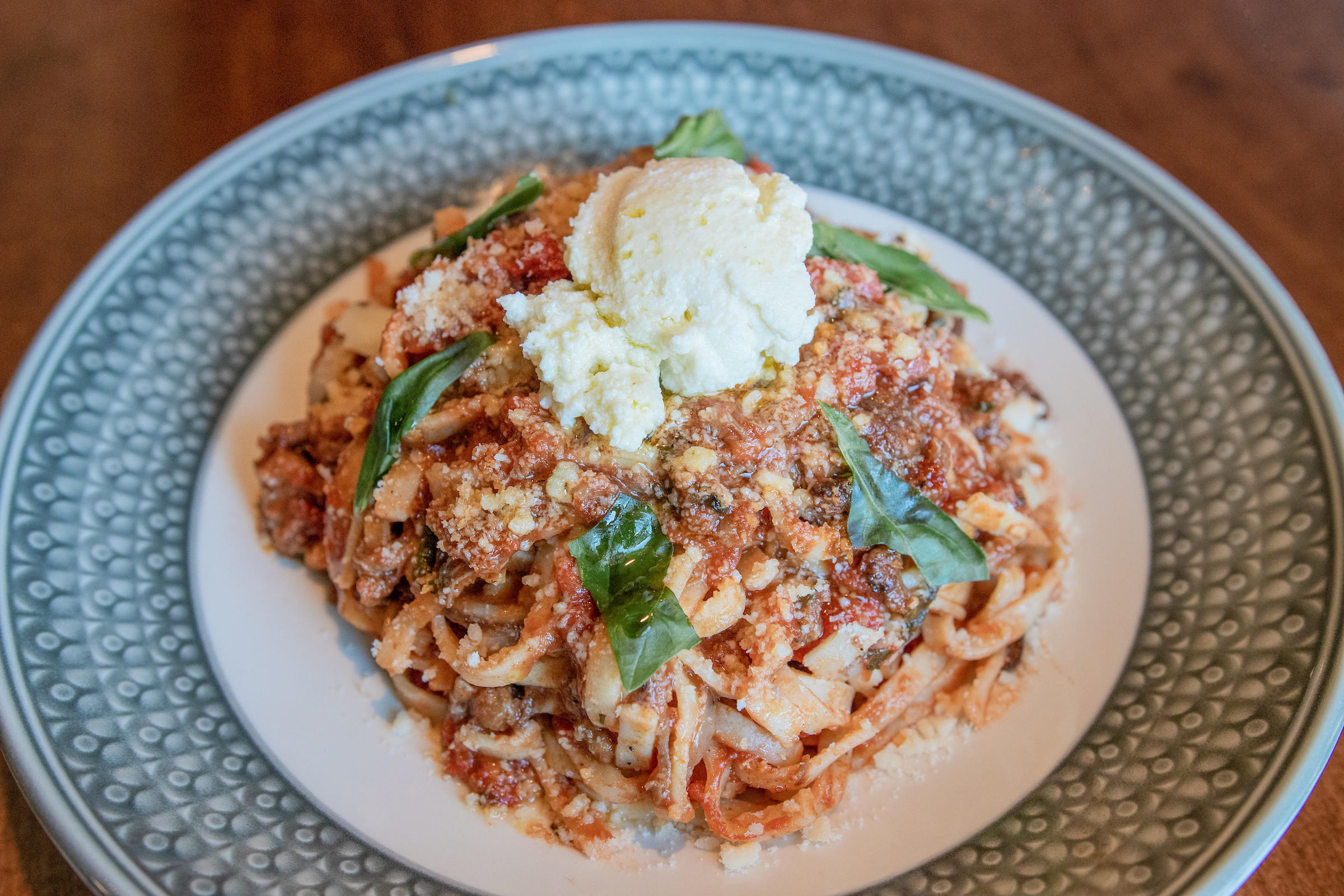 Linguini with Short Rib Bolognese GF