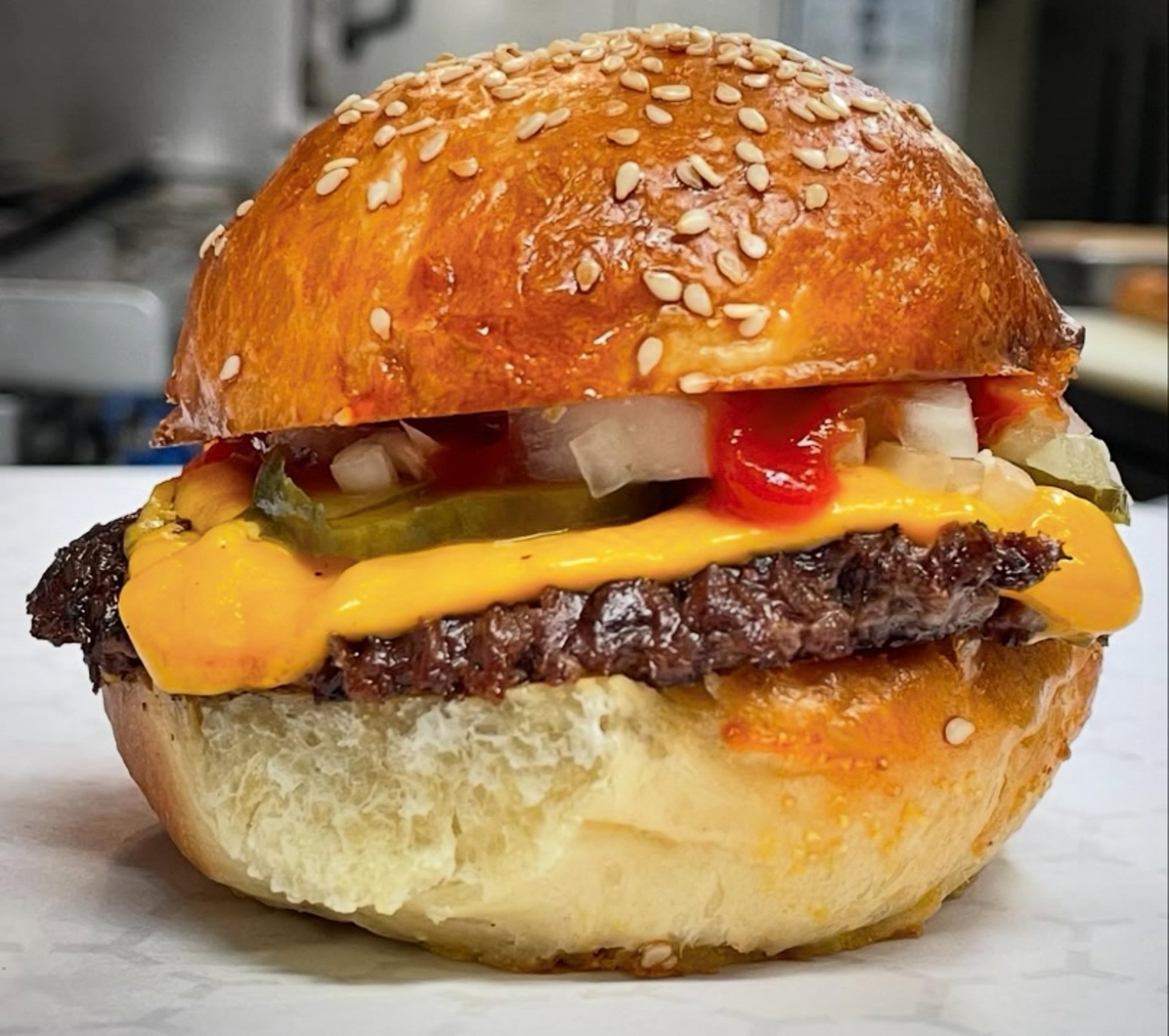 Quarter Pound Cheeseburger & Fries