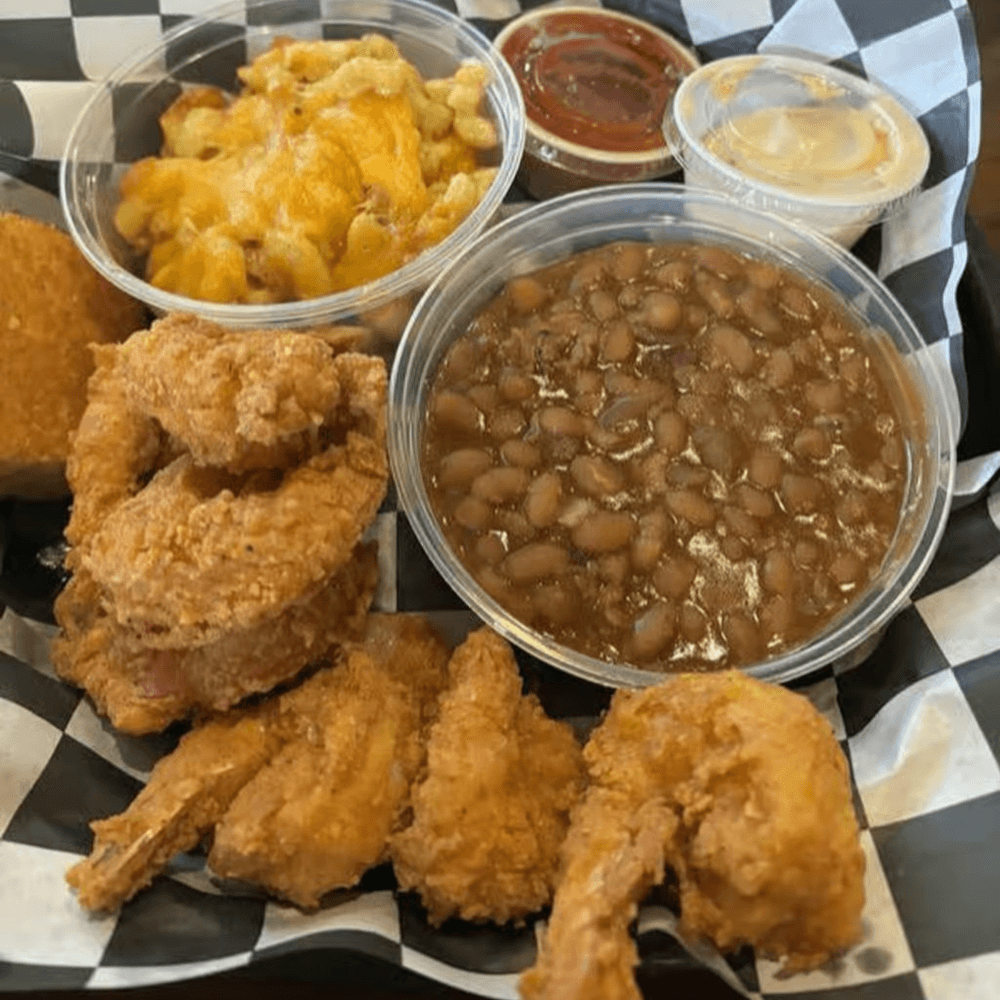 Jumbo Shrimp & 2 Sides