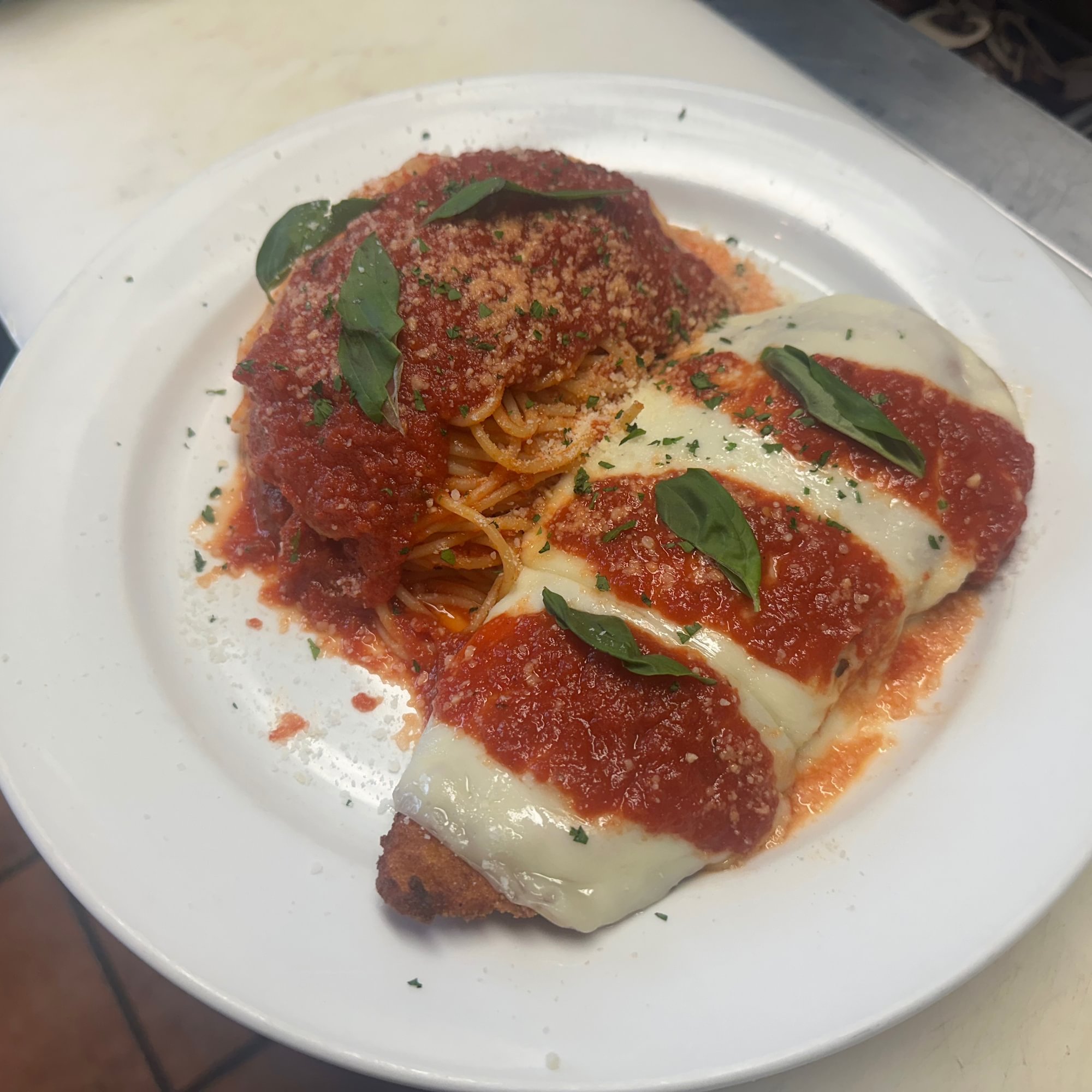 Chicken Parmigiana