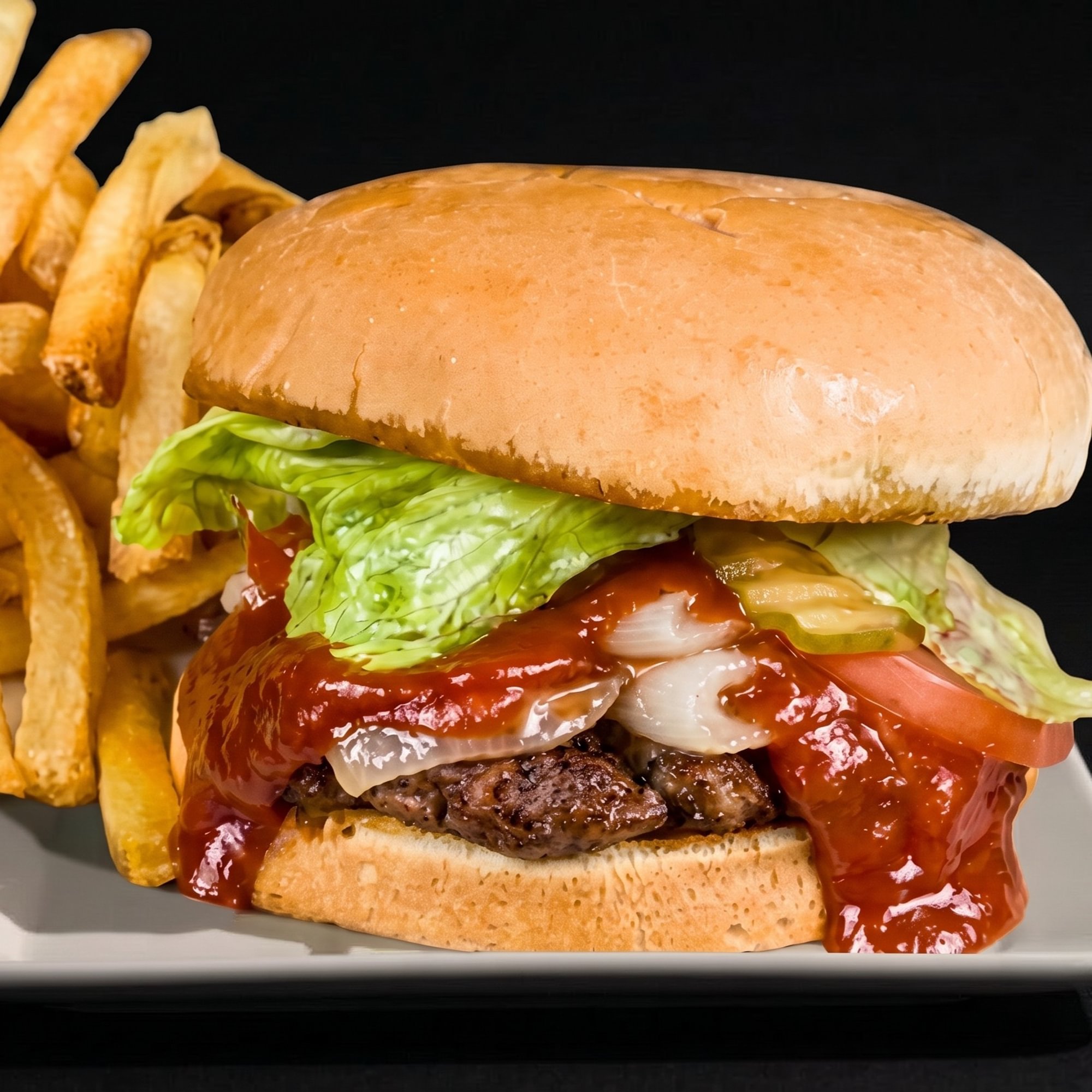 7 - The BBQ Barn Burger