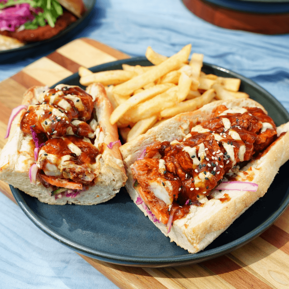 Korean Shrimp Po Boy