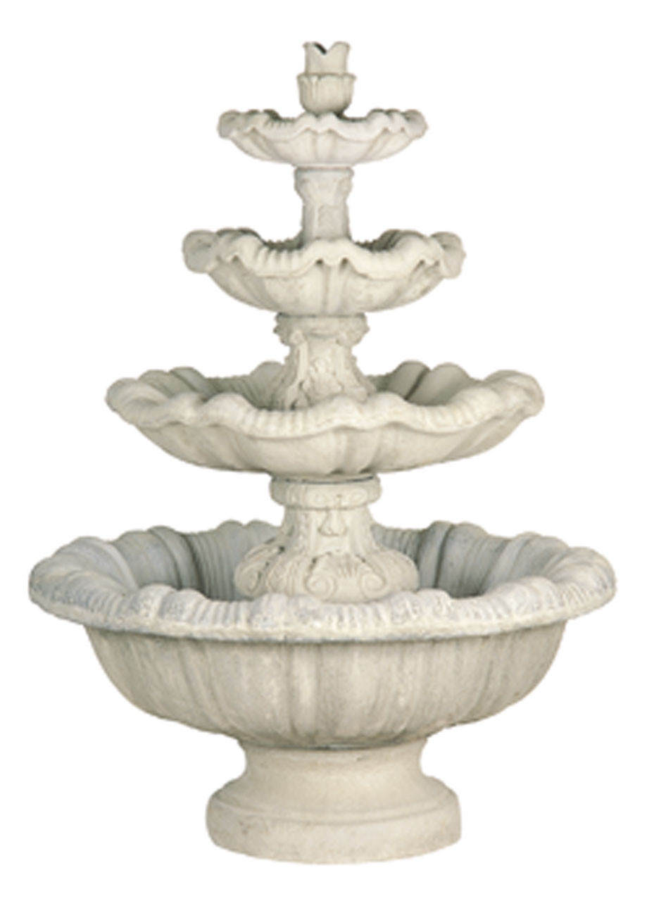 Solid Rock Stoneworks Extra Large 4 Tier Fountain